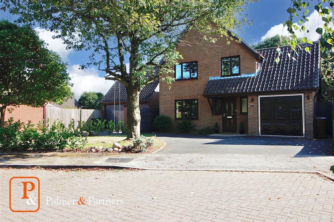 4 bed detached house for sale in Nelson Close, Ashbocking, Ipswich IP6