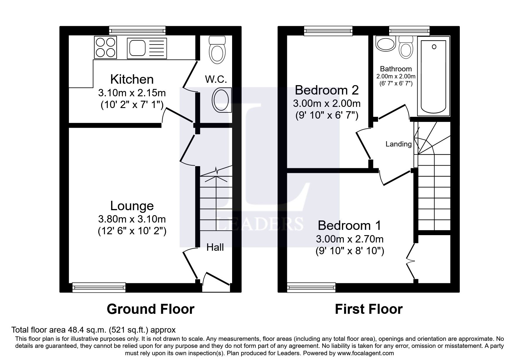 2 bed to rent in St. Michaels Mews, St. Michaels Road