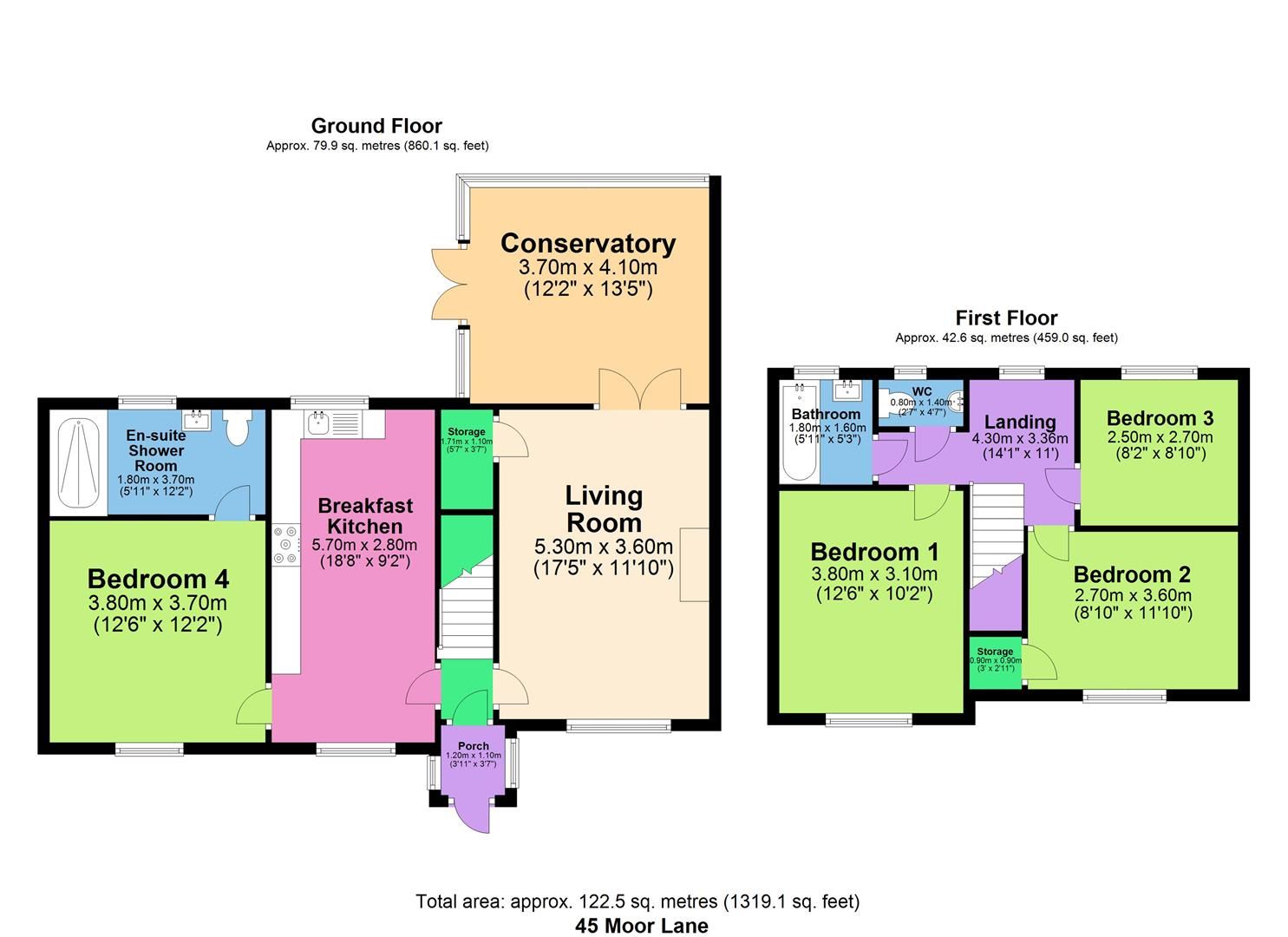 4 bed semidetached house for sale in Moor Lane, Bolsover, Chesterfield