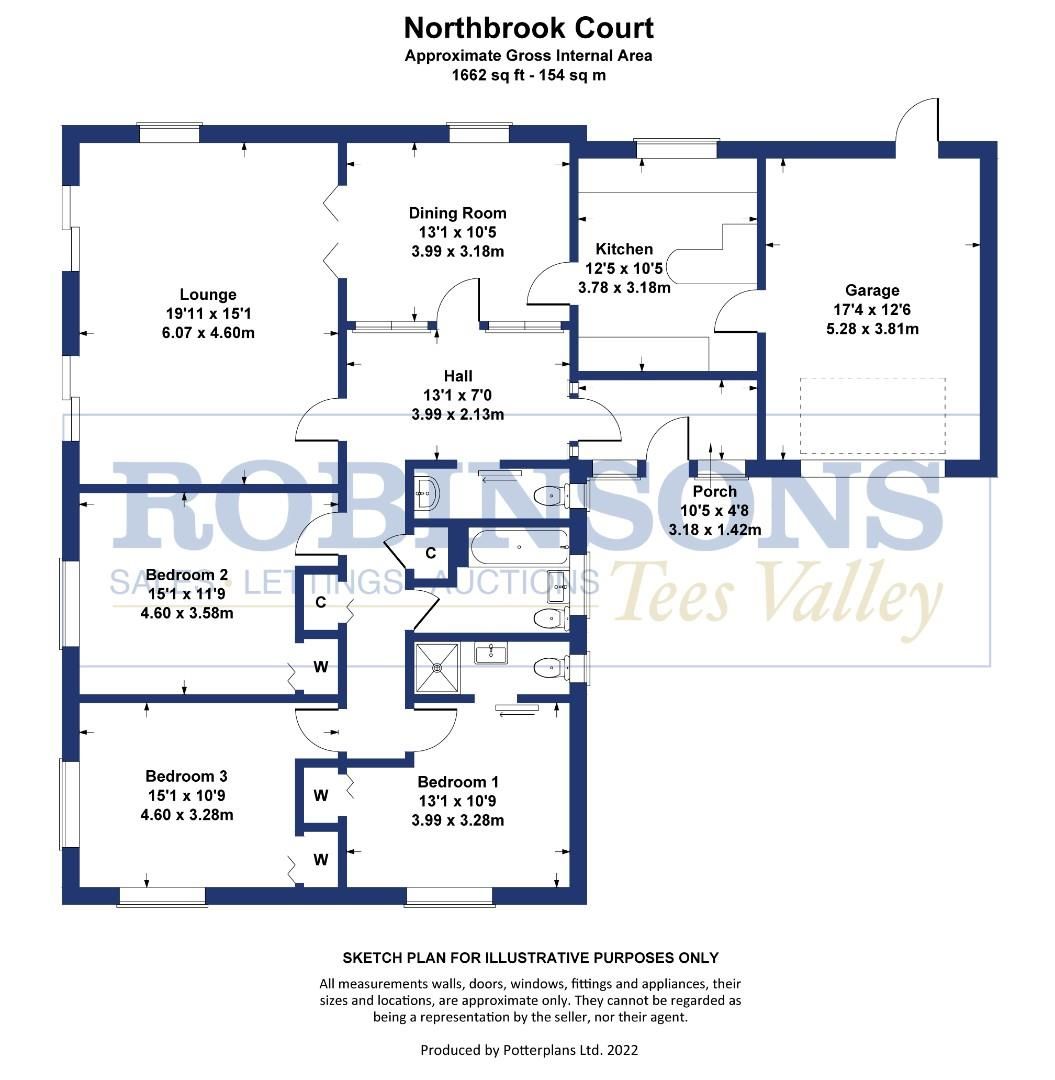 3 bed detached bungalow for sale in Northbrook Court, Hartlepool TS26 Zoopla