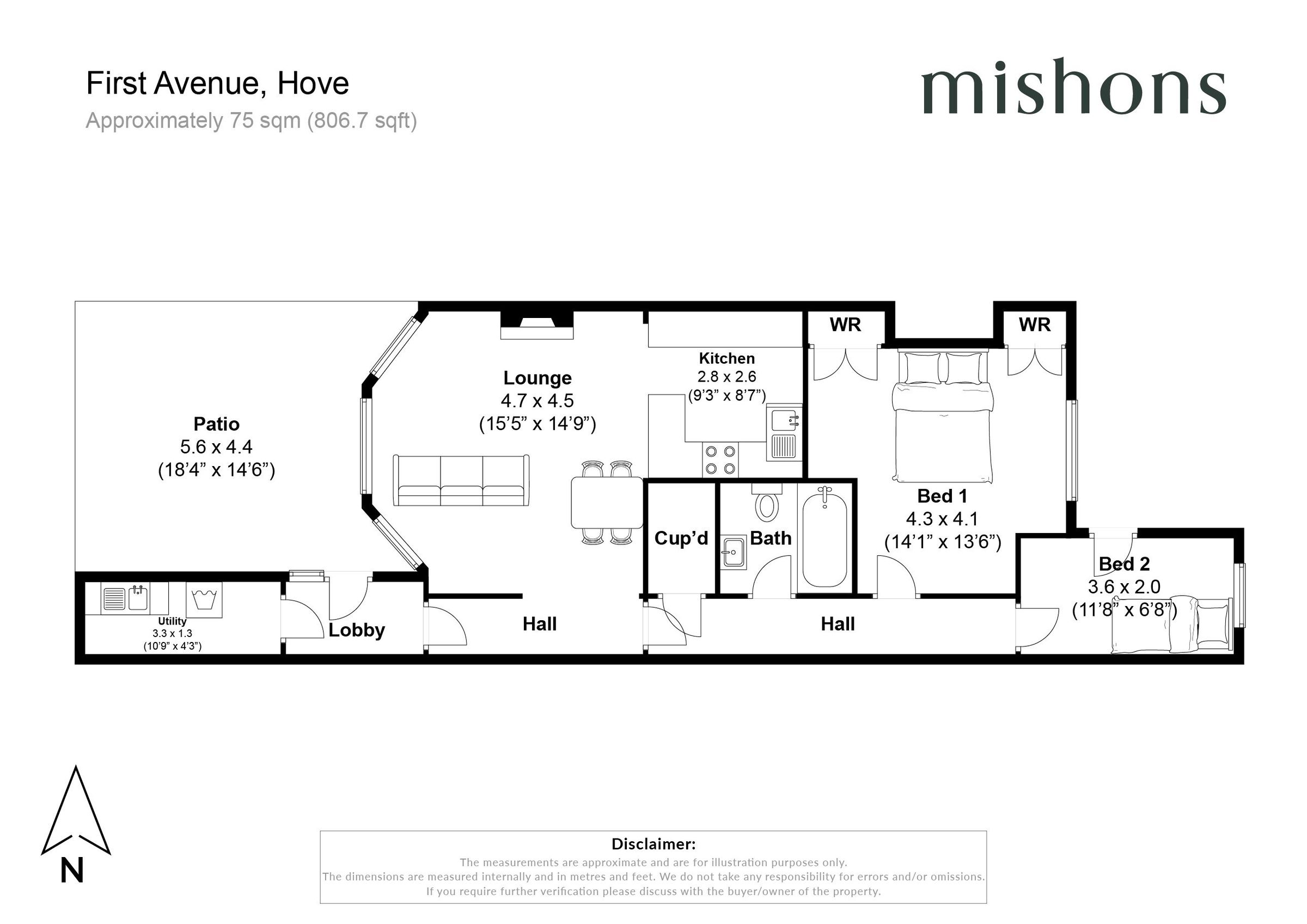2 bed flat for sale in First Avenue, Hove, East Sussex BN3 Zoopla