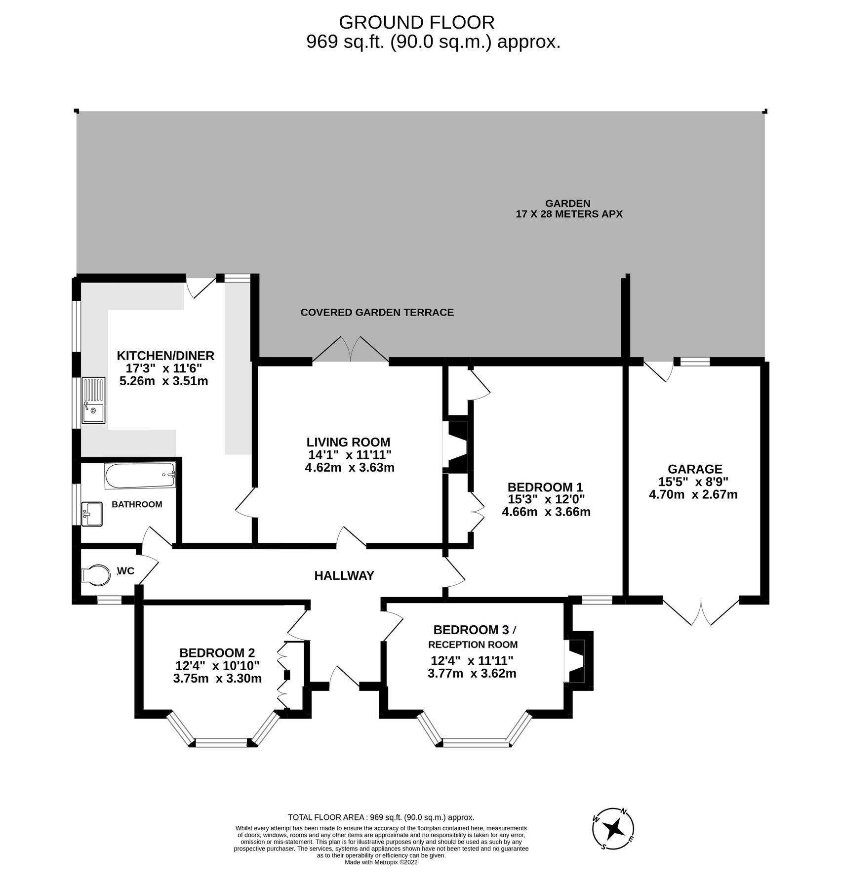 3 bed bungalow for sale in The Grove, Radlett, Hertfordshire WD7 Zoopla