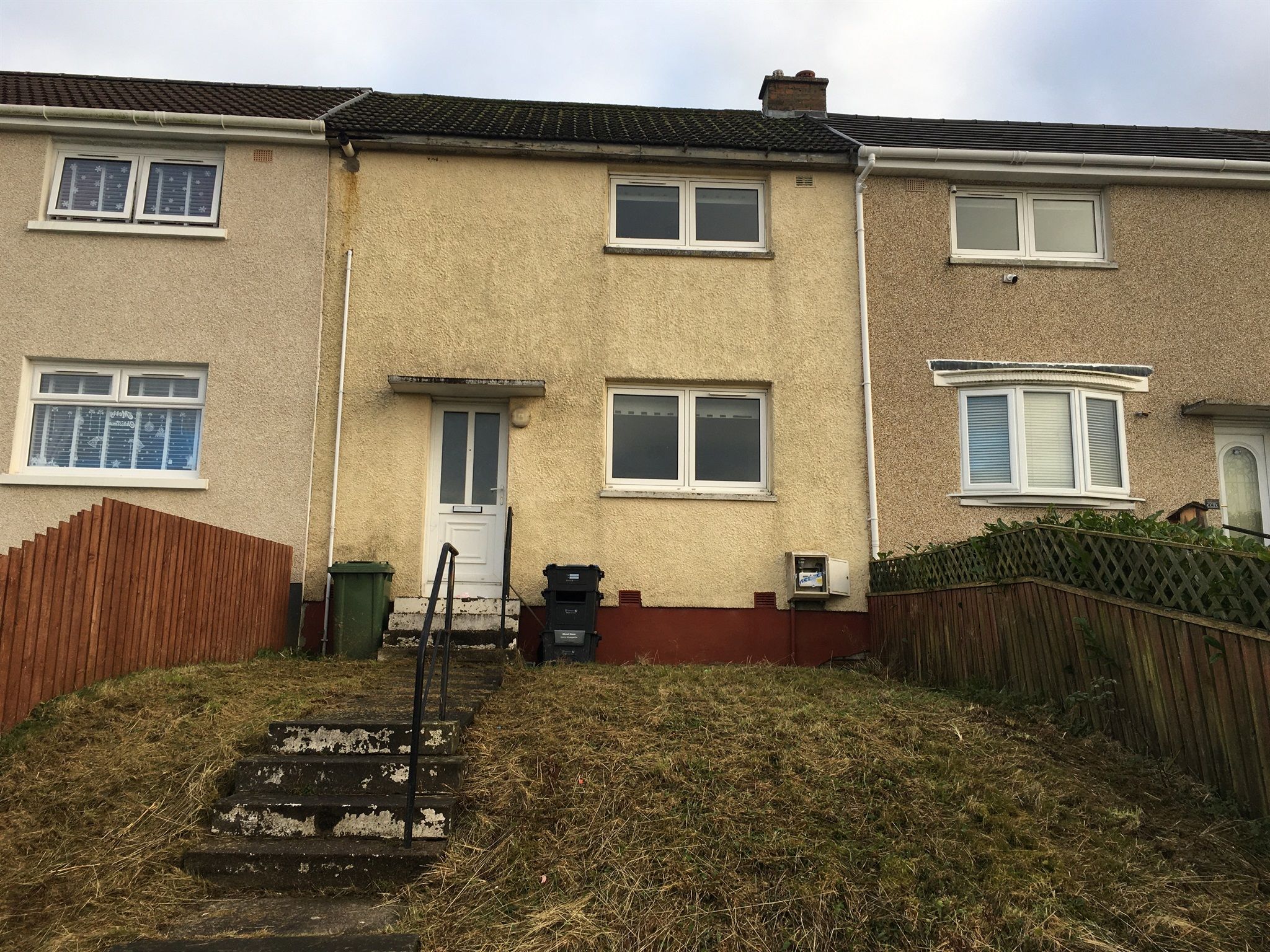 2 bed terraced house for sale in Macaterick Drive, Dalmellington, Ayr