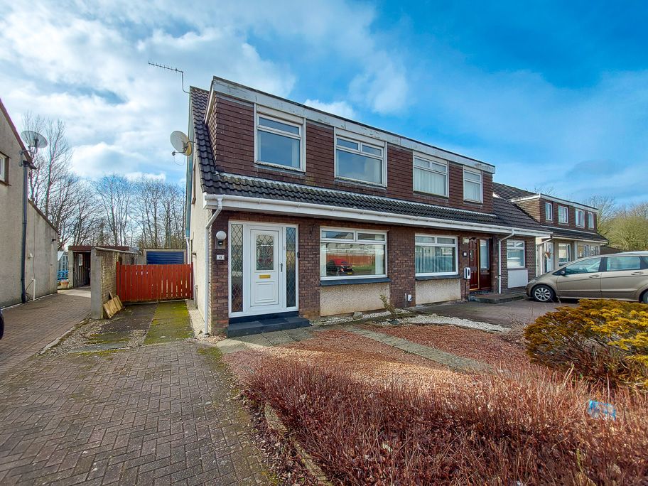 3 bed semidetached house for sale in Monach Gardens, Dreghorn, Irvine