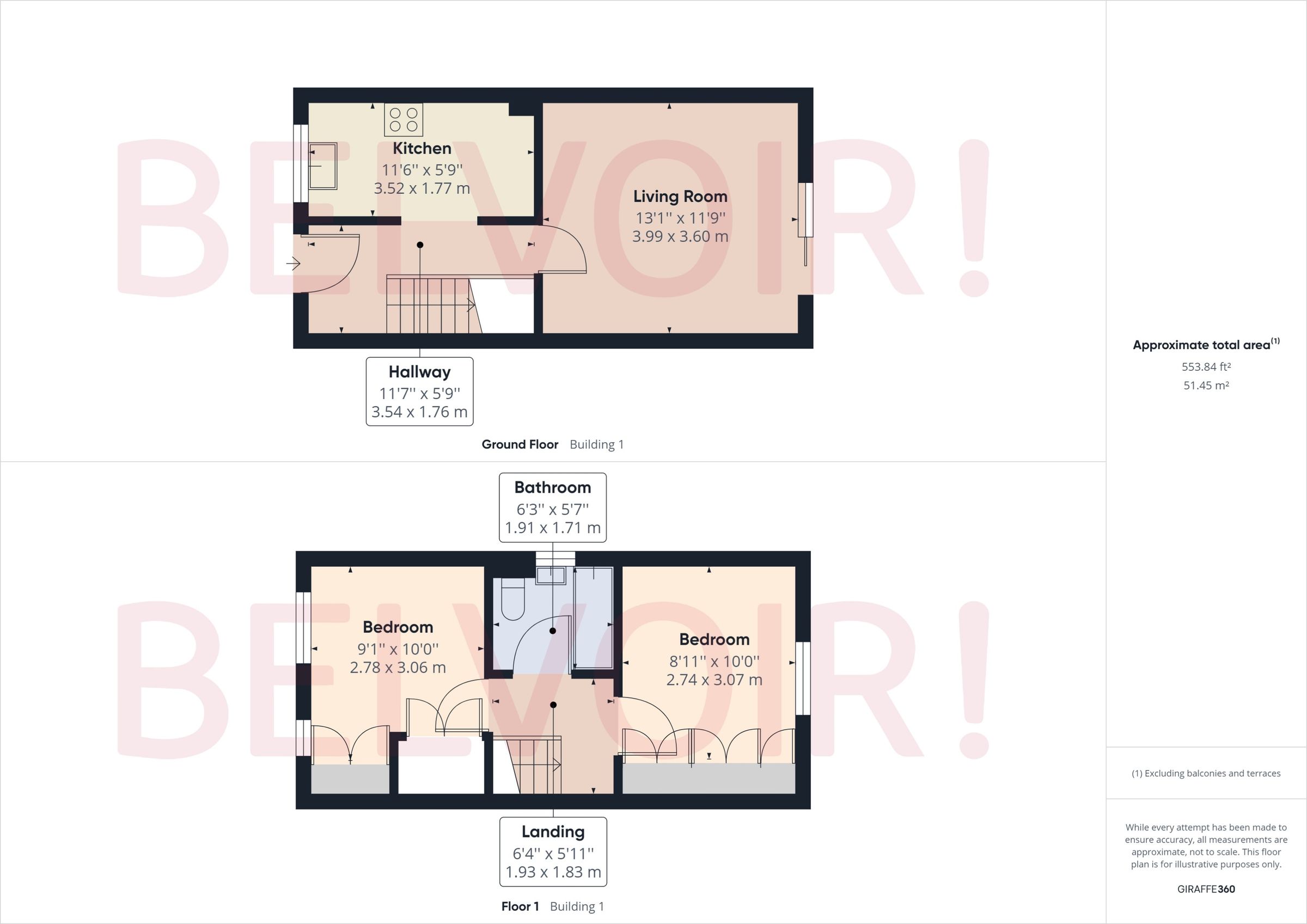 2 bed end terrace house to rent in Flaxfield Court, Brookvale