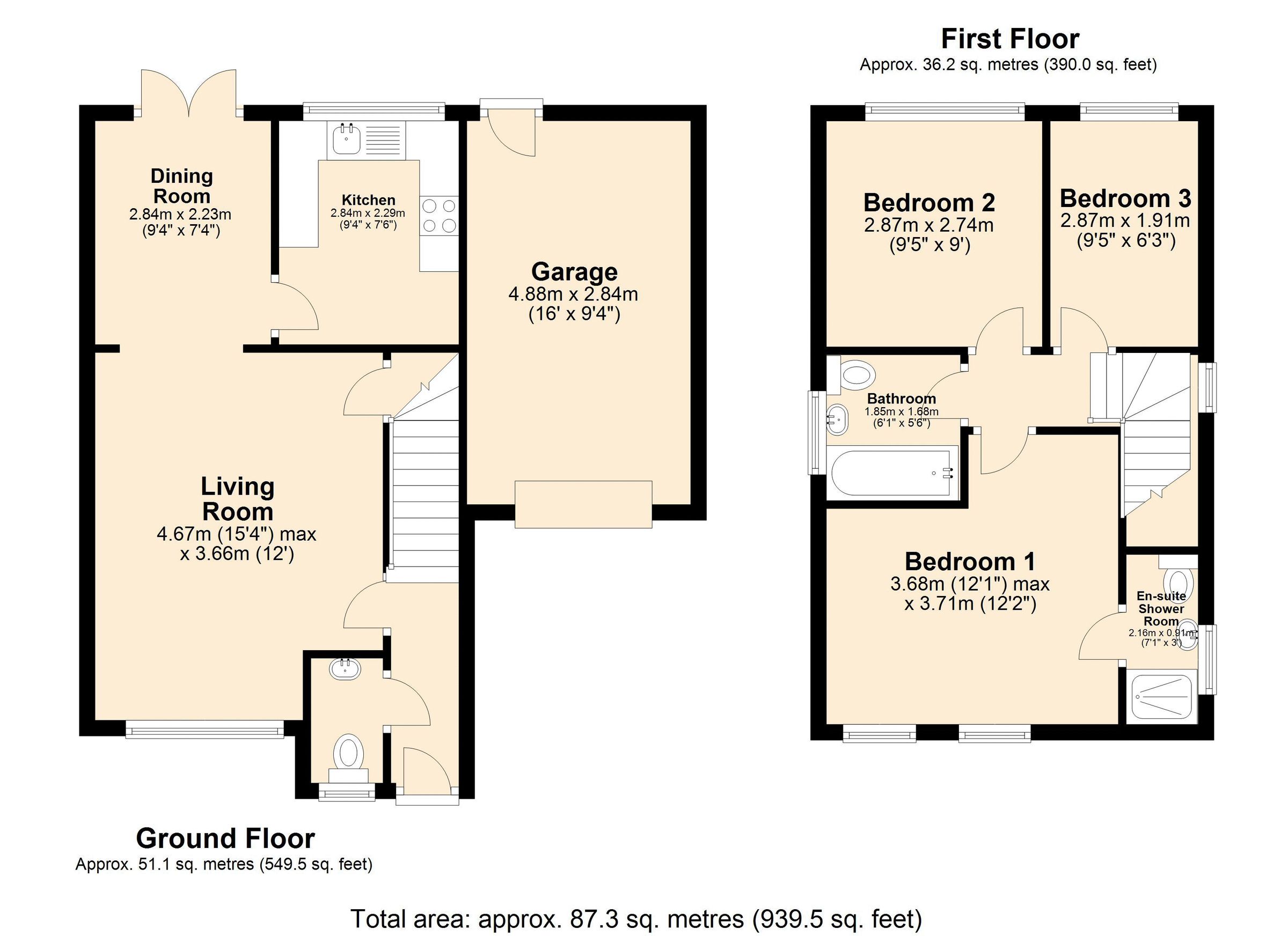 3 bed detached house for sale in Beaumont Way, Darwen BB3 Zoopla