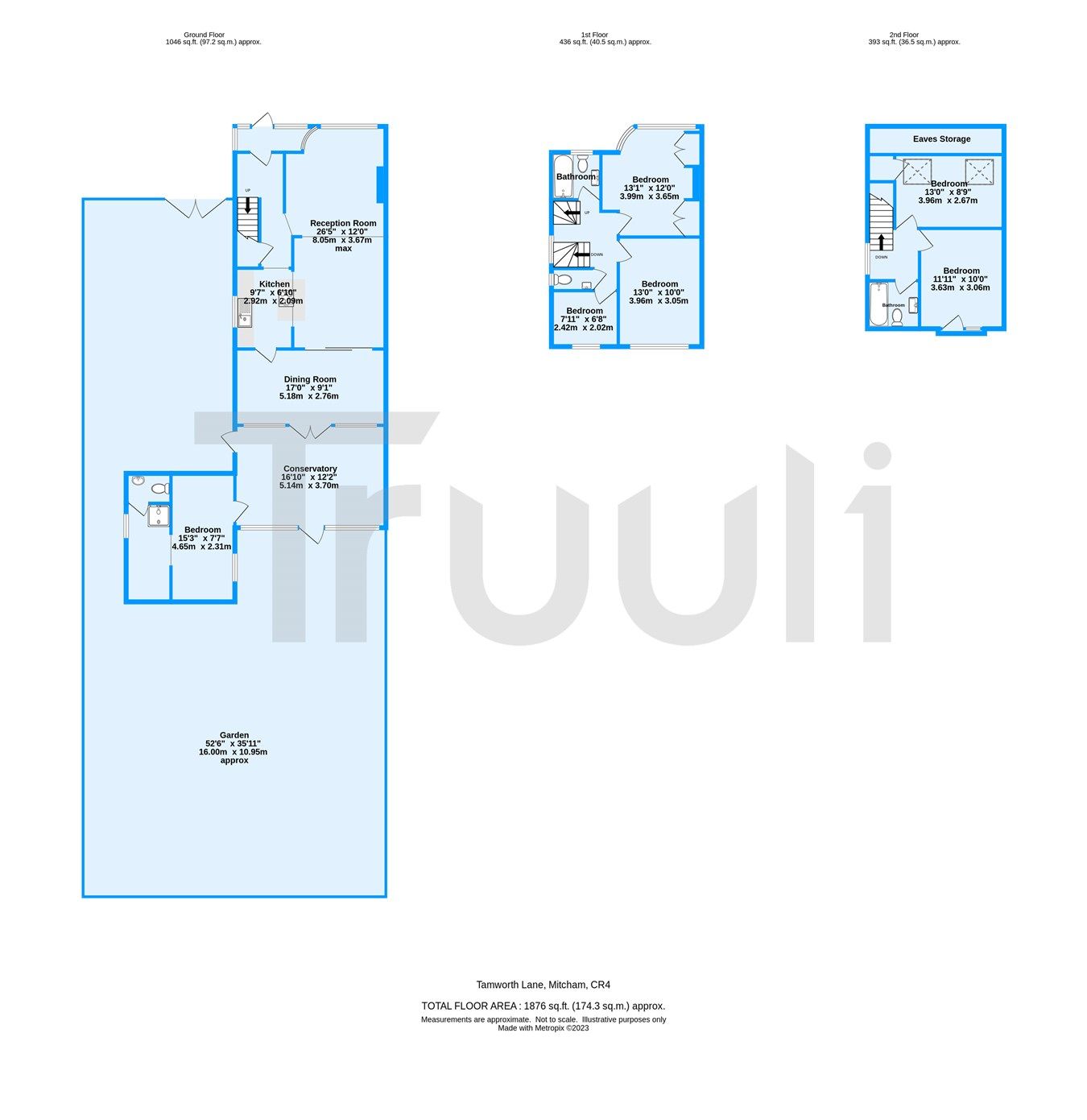 5 bed semidetached house for sale in Tamworth Lane, Mitcham CR4 Zoopla