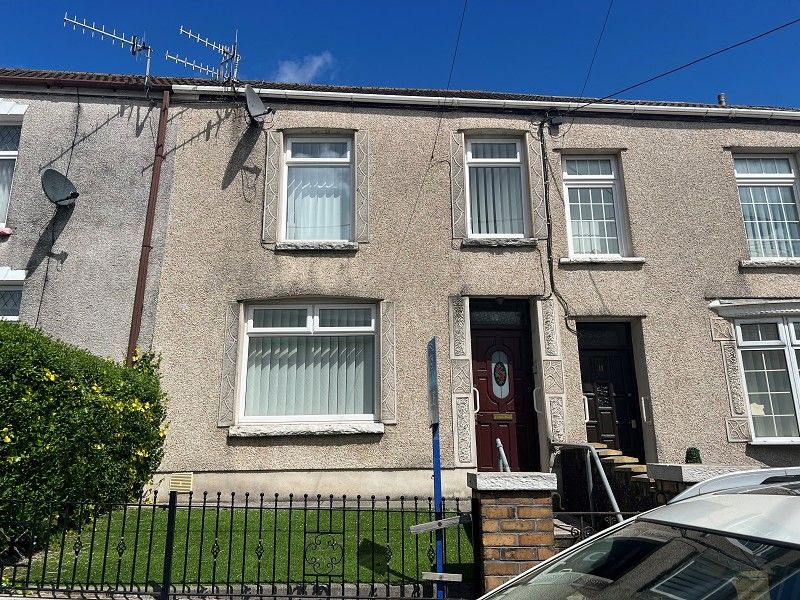 3 bed terraced house for sale in Harvey Street, Maesteg, Bridgend. CF34