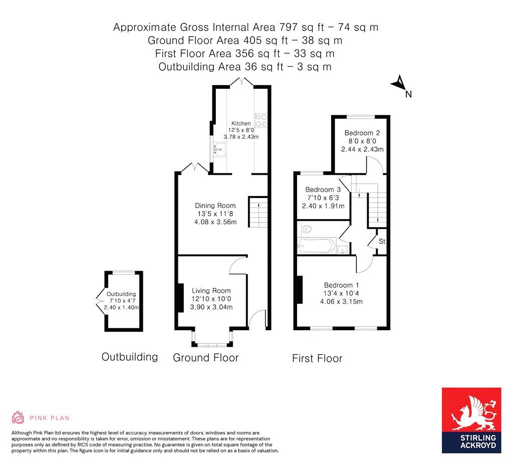 3 bed semidetached house for sale in Park Avenue, Egham, Surrey TW20