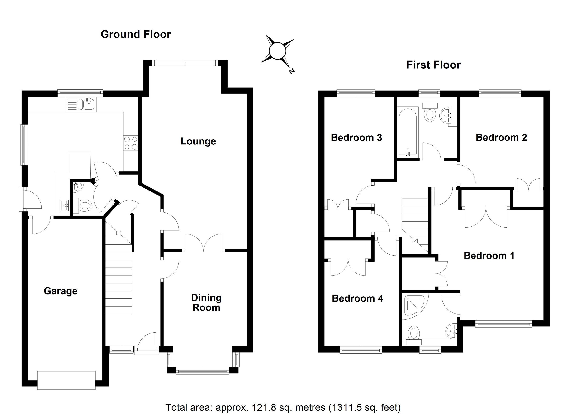 4 bed detached house for sale in Ayr Close, Stevenage, Hertfordshire