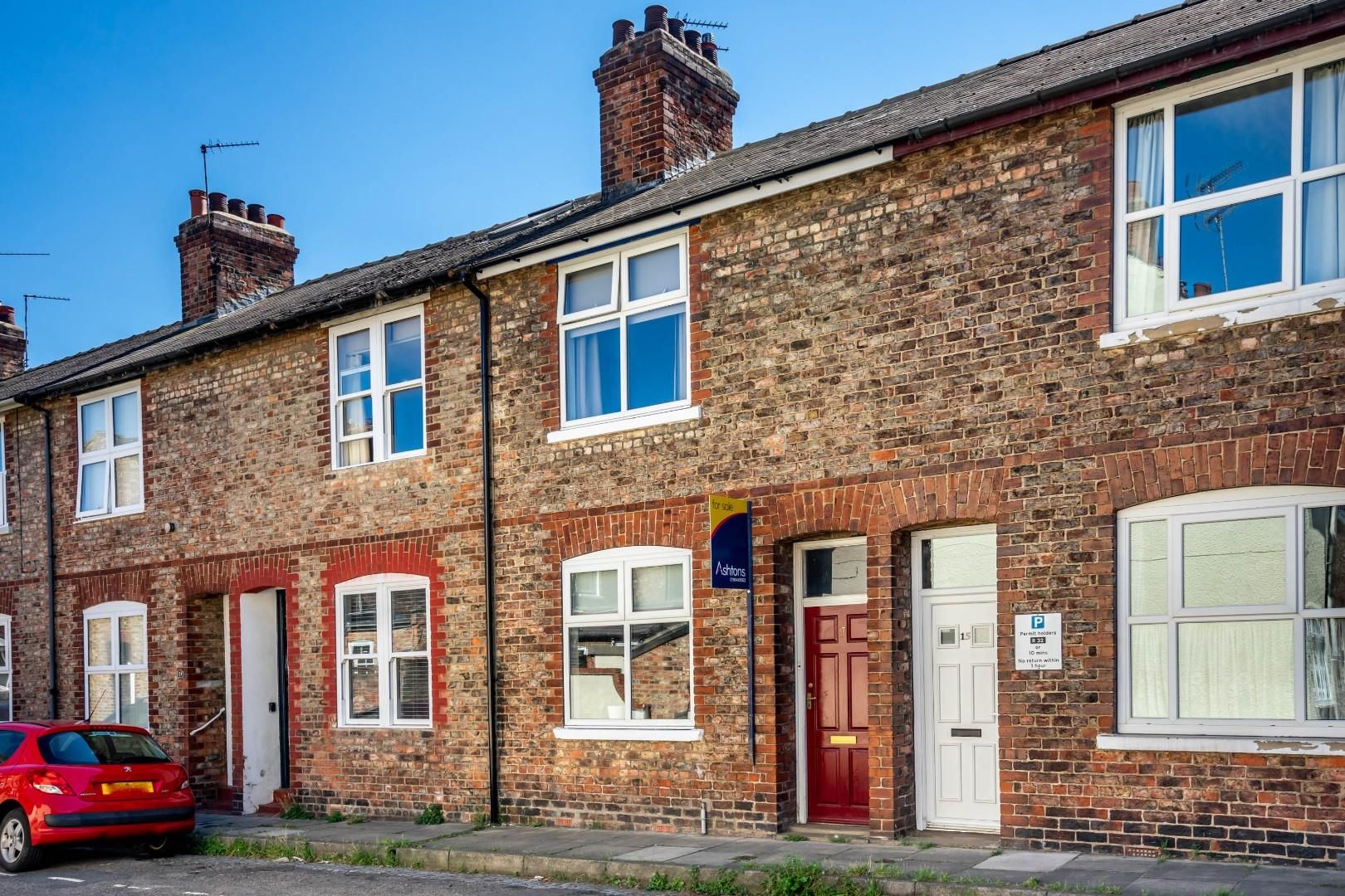 2 bed terraced house for sale in Lower Darnborough Street, York YO23