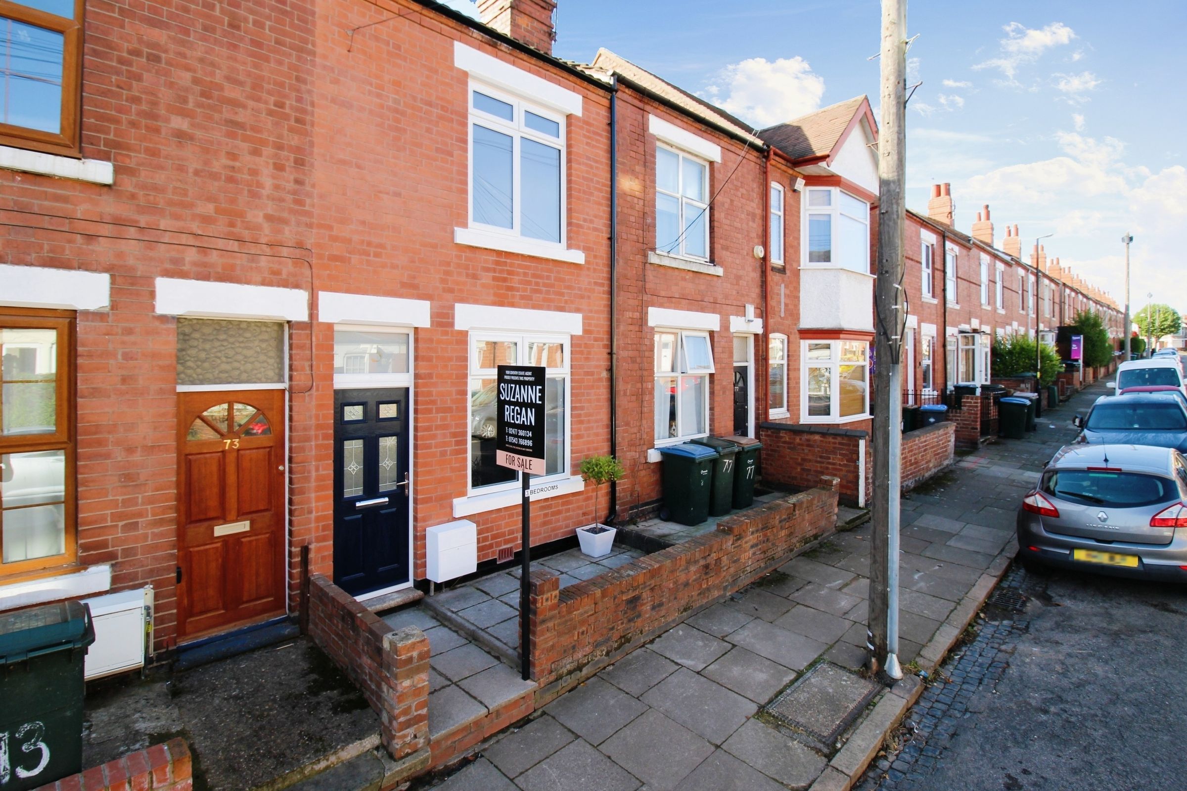 3 bed terraced house for sale in Westwood Road, Coventry, West Midlands