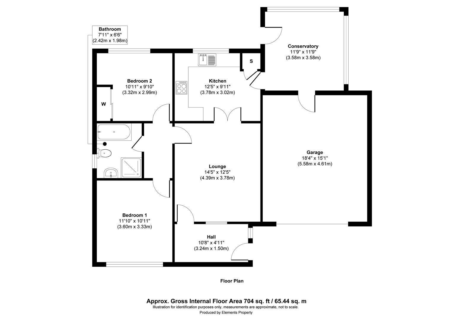 2 bed detached bungalow for sale in Cuttholme Road, Chesterfield S40