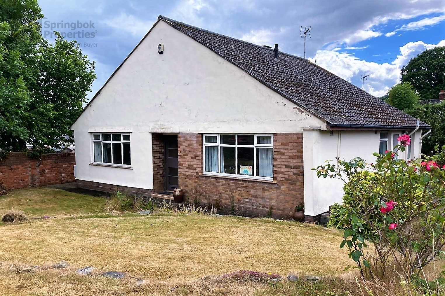 2 bed detached bungalow for sale in Hawarden Road, Wrexham, Clwyd LL12
