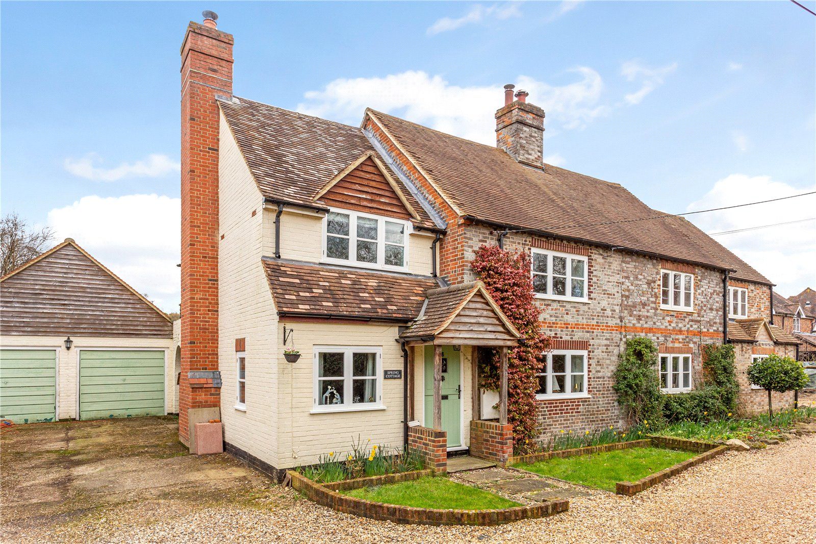 3 bed semidetached house for sale in Bagnor, Newbury, Berkshire RG20