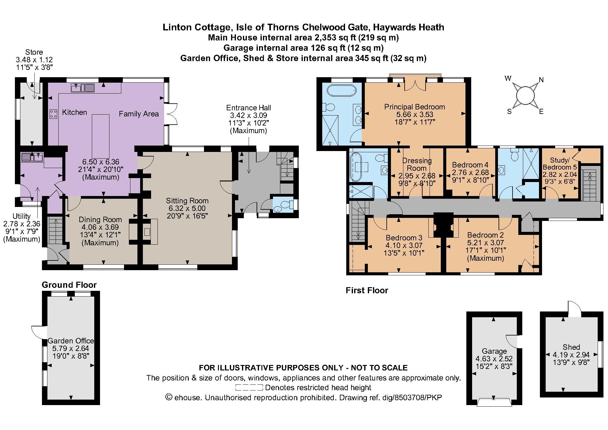 5 bed detached house for sale in Isle Of Thorns, Chelwood Gate
