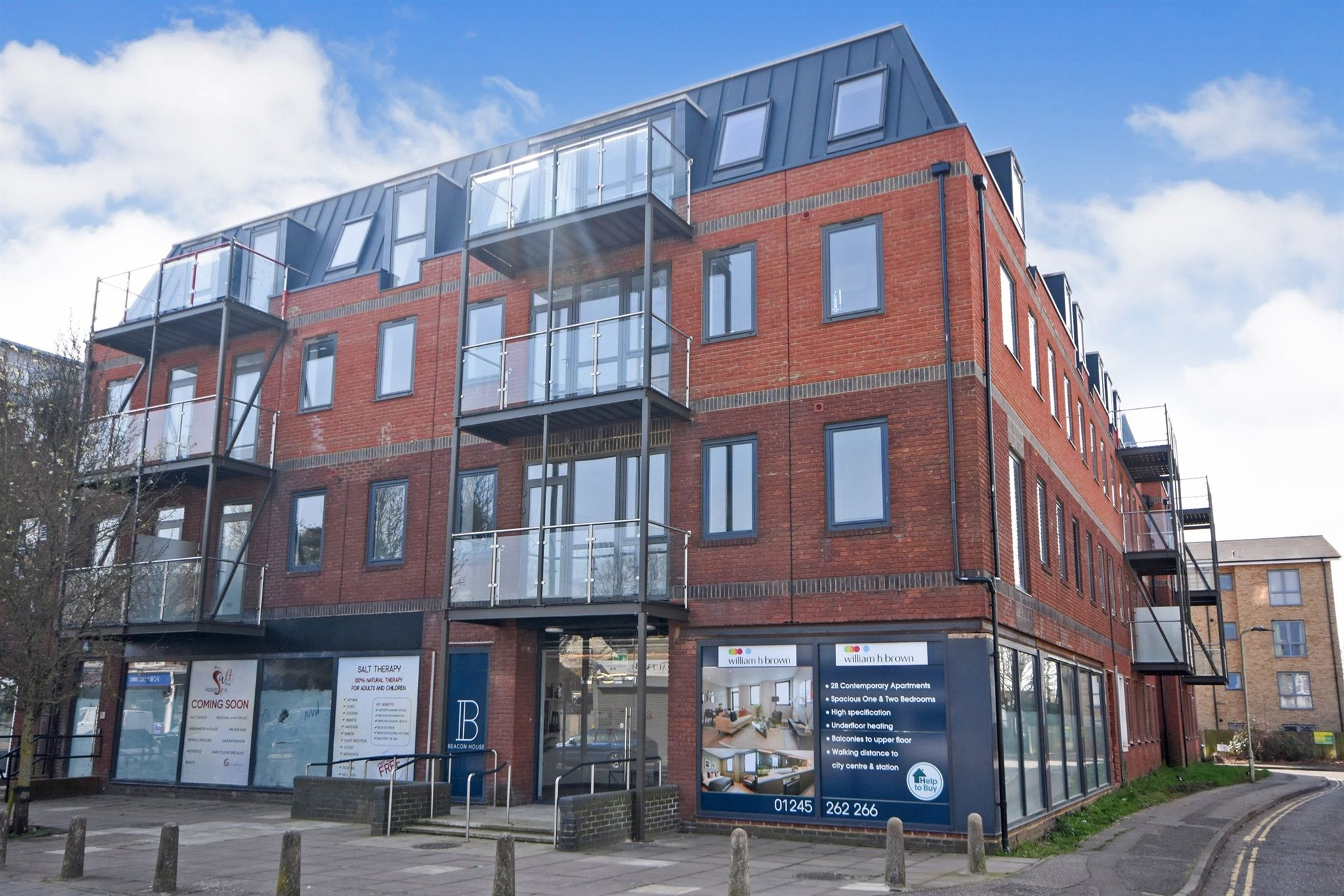 New home, 1 bed flat for sale in Beacon House, Rainsford Road