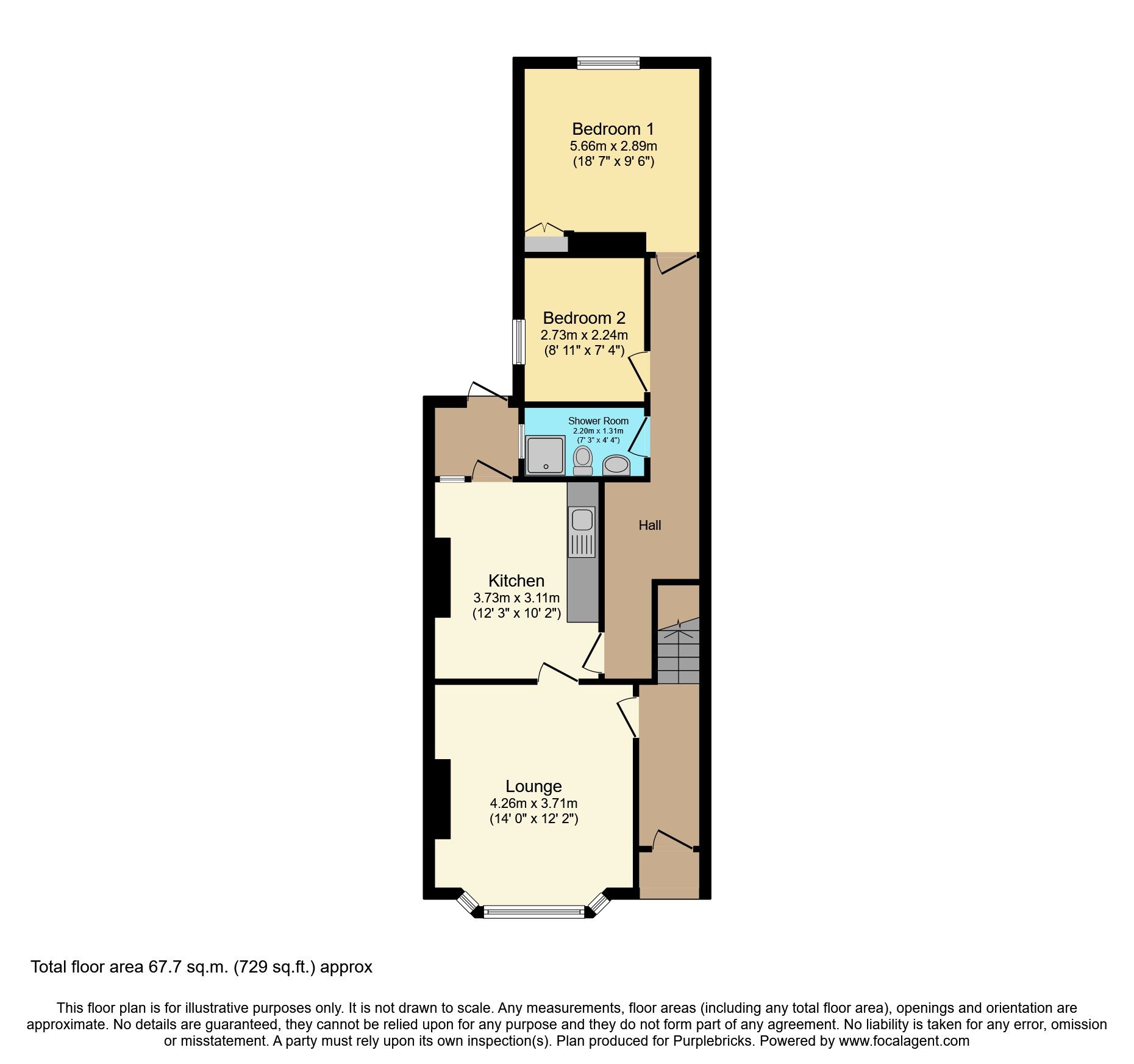 2 bed flat for sale in North Road, Cardiff CF14 Zoopla
