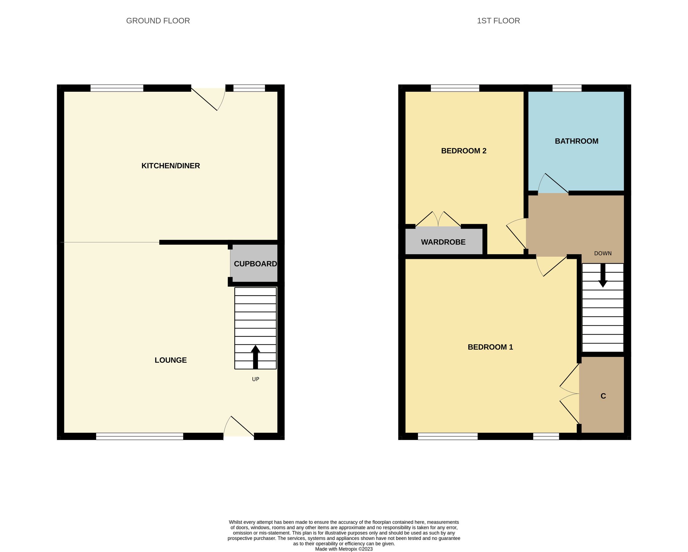2 bed semidetached house for sale in Broom Road East, Newton Mearns