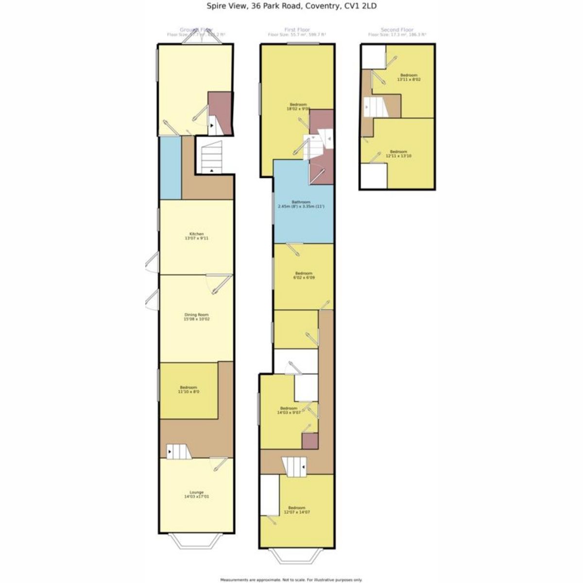 9 bed semidetached house for sale in Park Road, Coventry CV1 Zoopla
