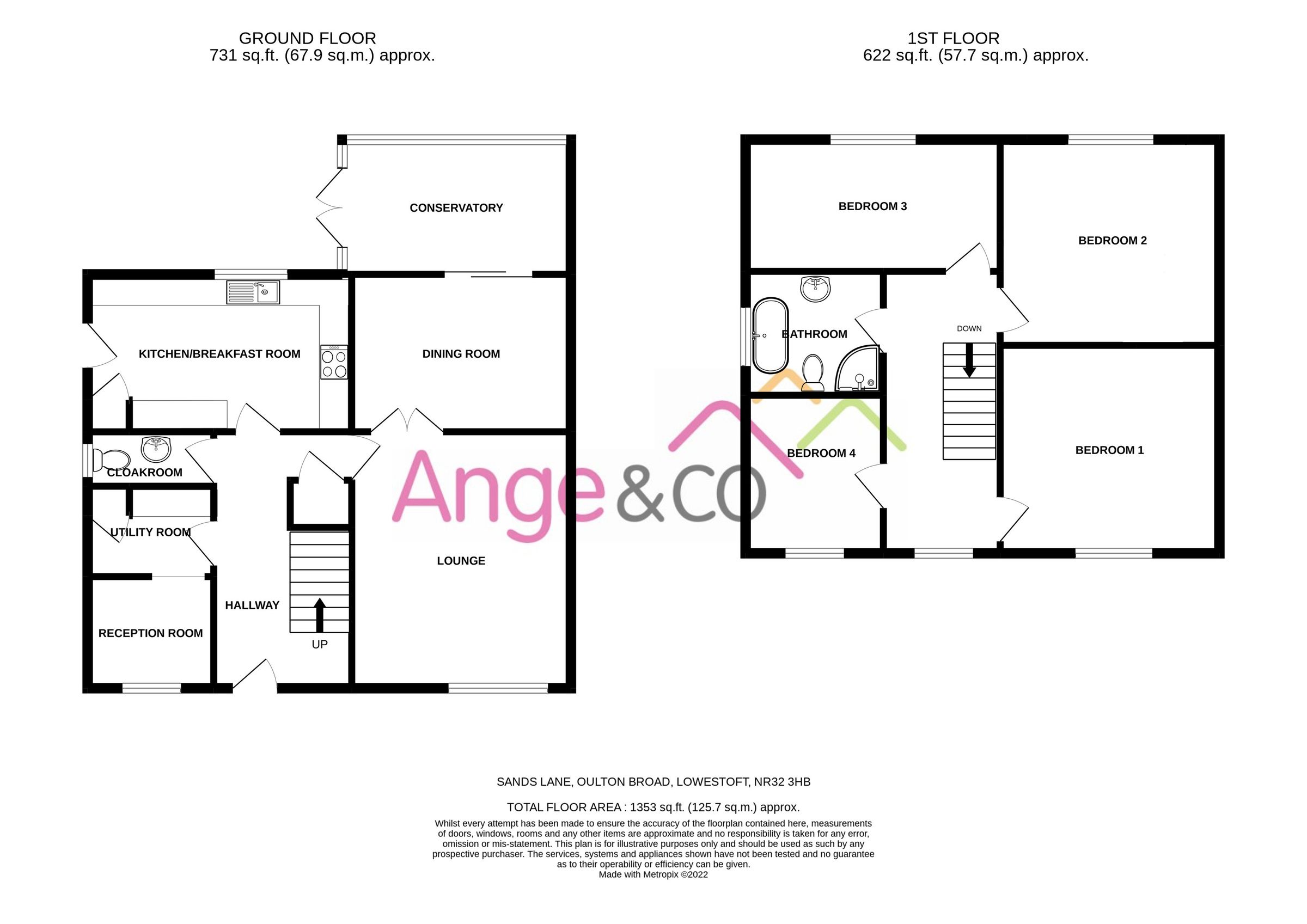 4 bed detached house for sale in Sands Lane, Oulton Broad, Lowestoft