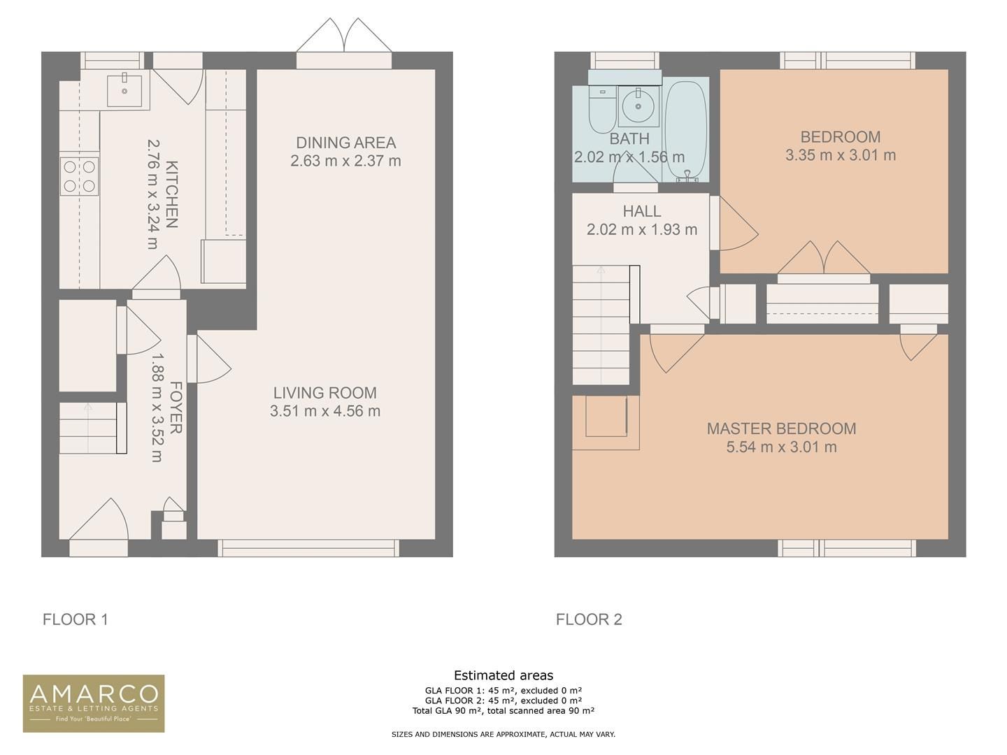 2 bed terraced house for sale in Waddell Avenue, Glenmavis, Airdrie ML6