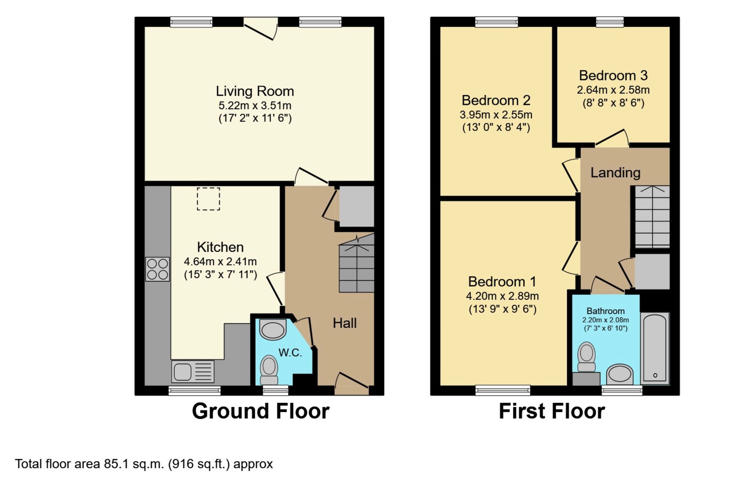3 bed semidetached house for sale in Lucas Way, Shefford SG17 Zoopla