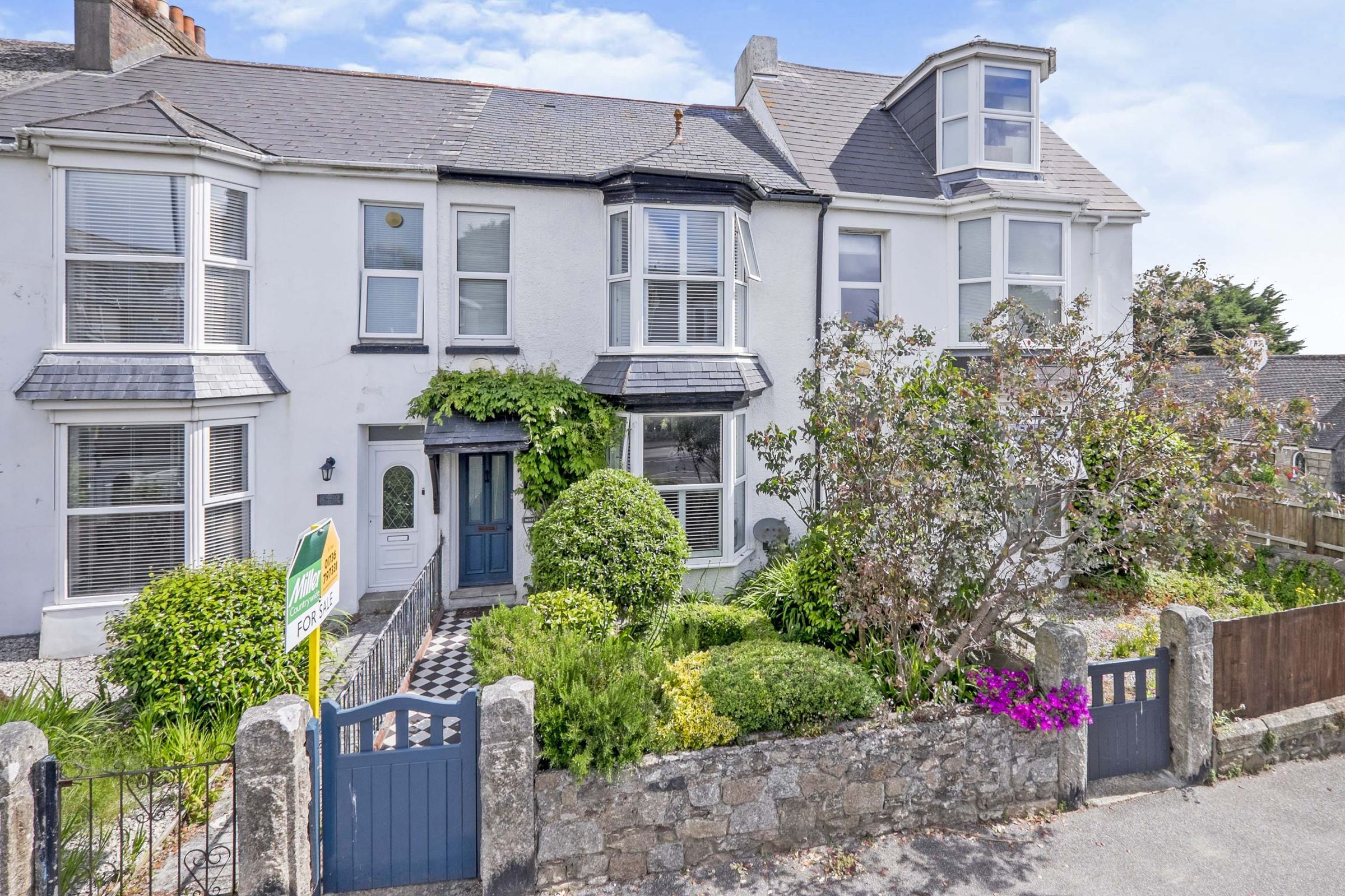 4 bed terraced house for sale in St. Ives Road, Carbis Bay, St. Ives