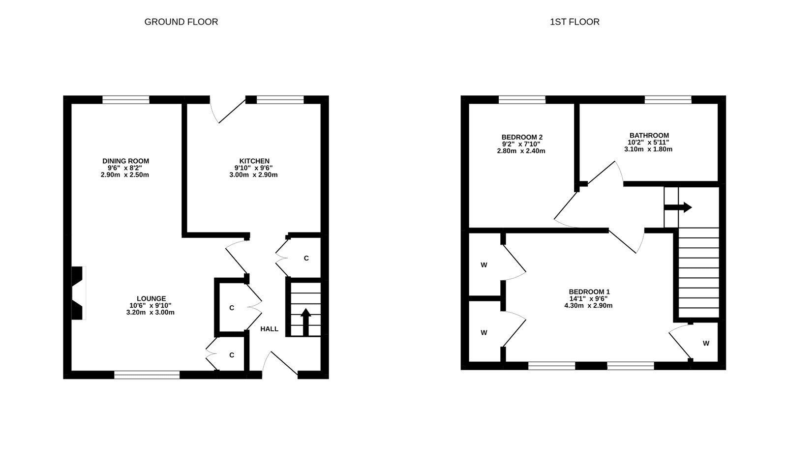 2 bed terraced house for sale in Burnbank, Main Road, Port Of Menteith