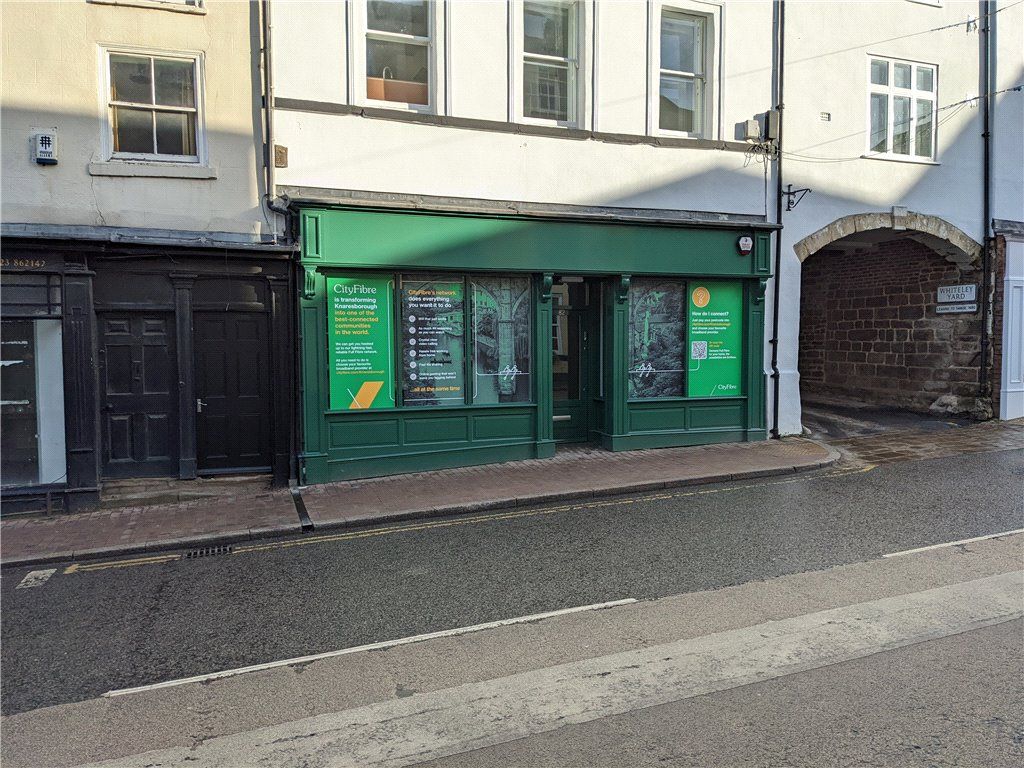 Retail premises to let in High Street, Knaresborough, North Yorkshire