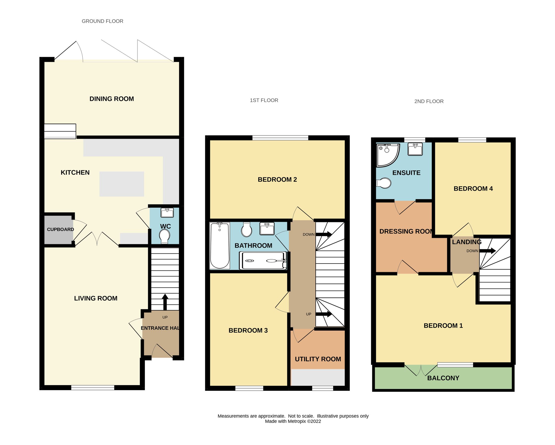4 bed town house for sale in St. Margarets Close, Torquay TQ1 Zoopla