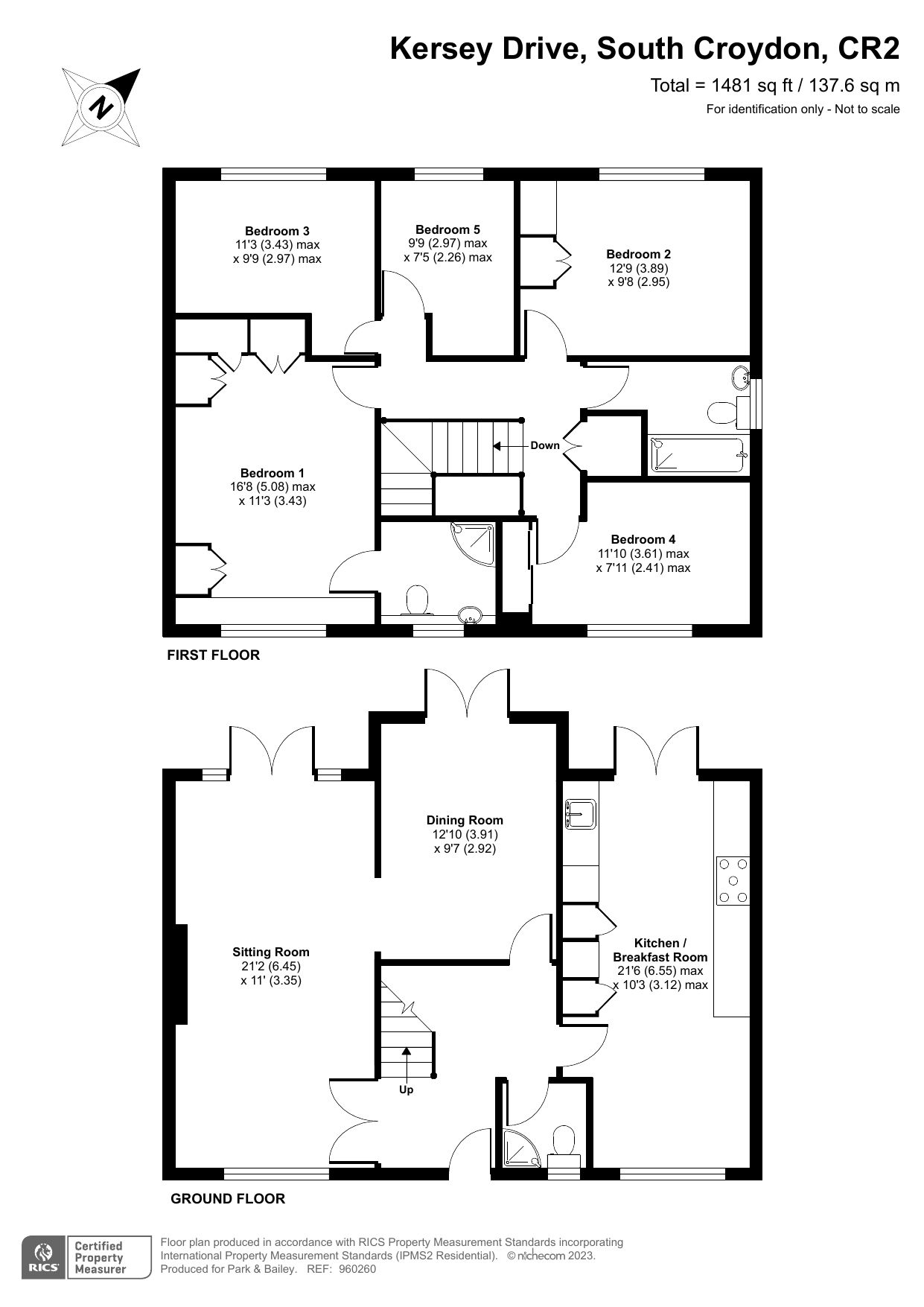 5 bed detached house for sale in Kersey Drive, South Croydon CR2 Zoopla