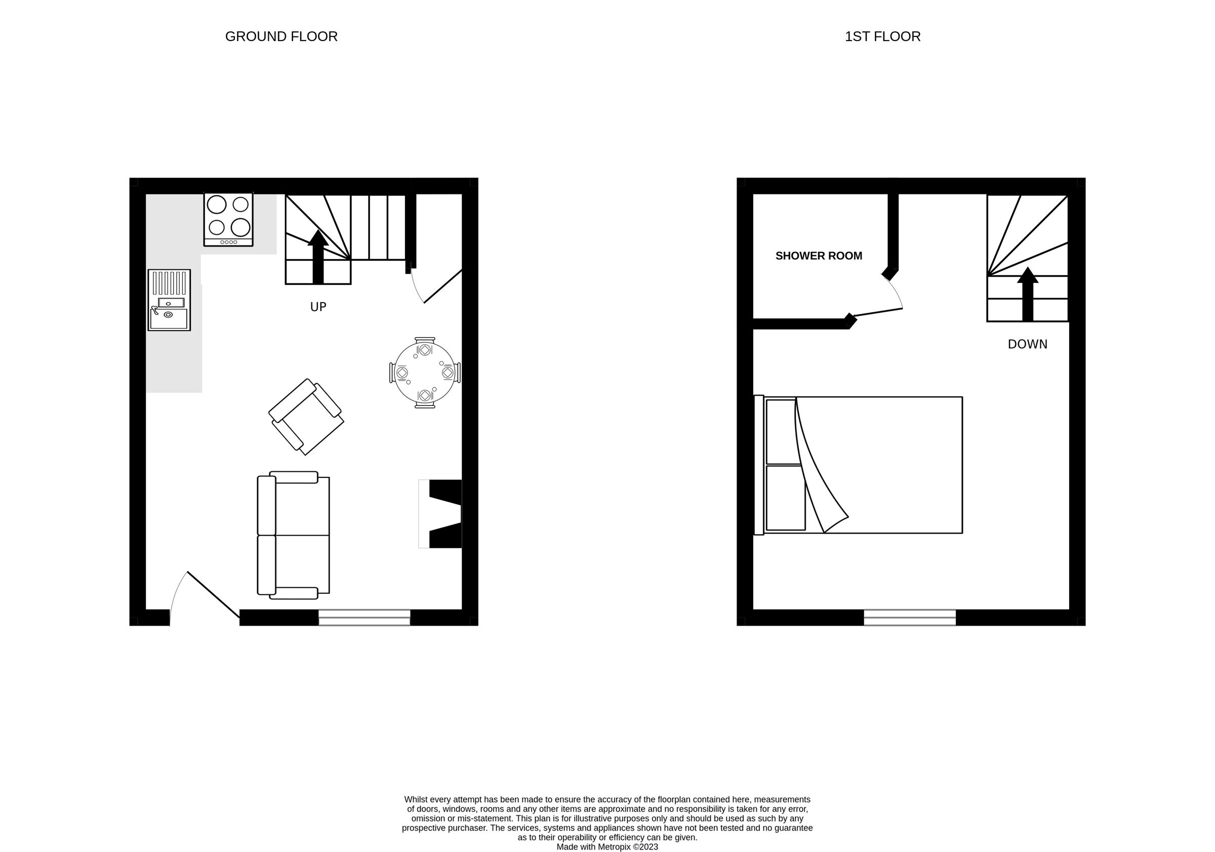 1 bed end terrace house for sale in Daffodil Cottage, 6 Sullart Street
