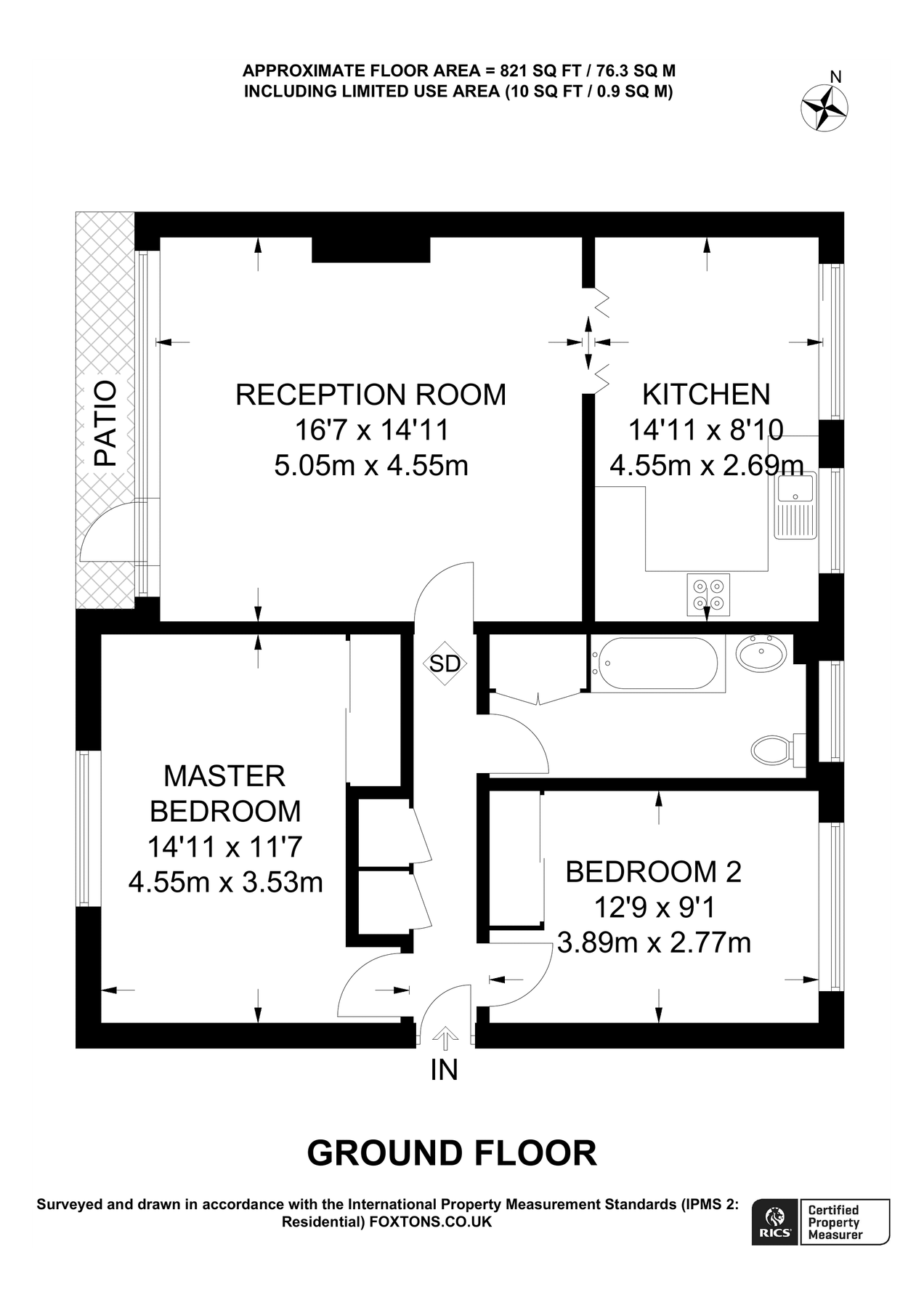 2 bed flat to rent in Basinghall Gardens, Sutton SM2 Zoopla