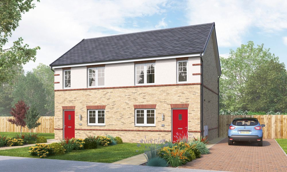 New home, 2 bed terraced house for sale in Harrowgate Lane, StocktonOn