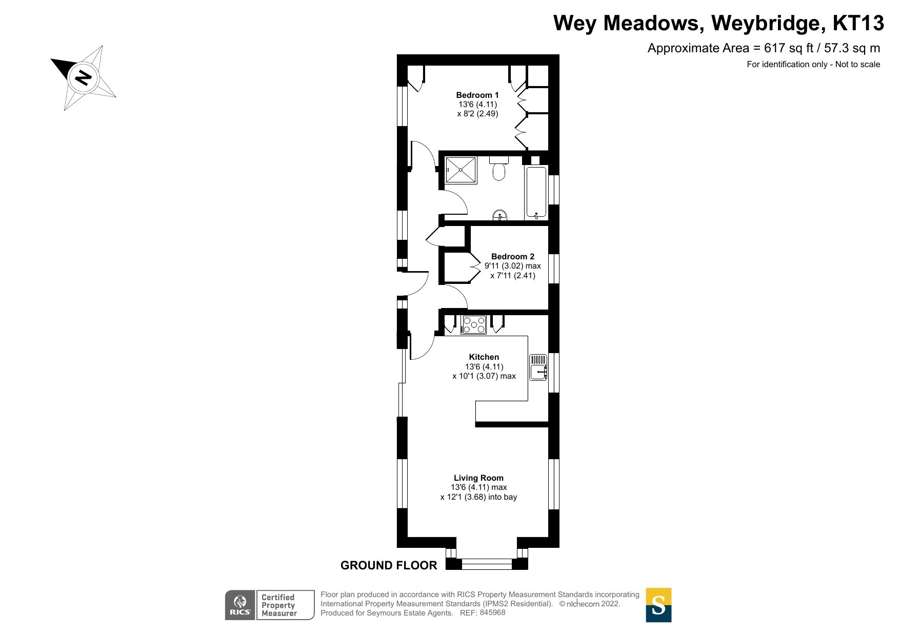 2 bed property for sale in Wey Meadows, Weybridge KT13 Zoopla