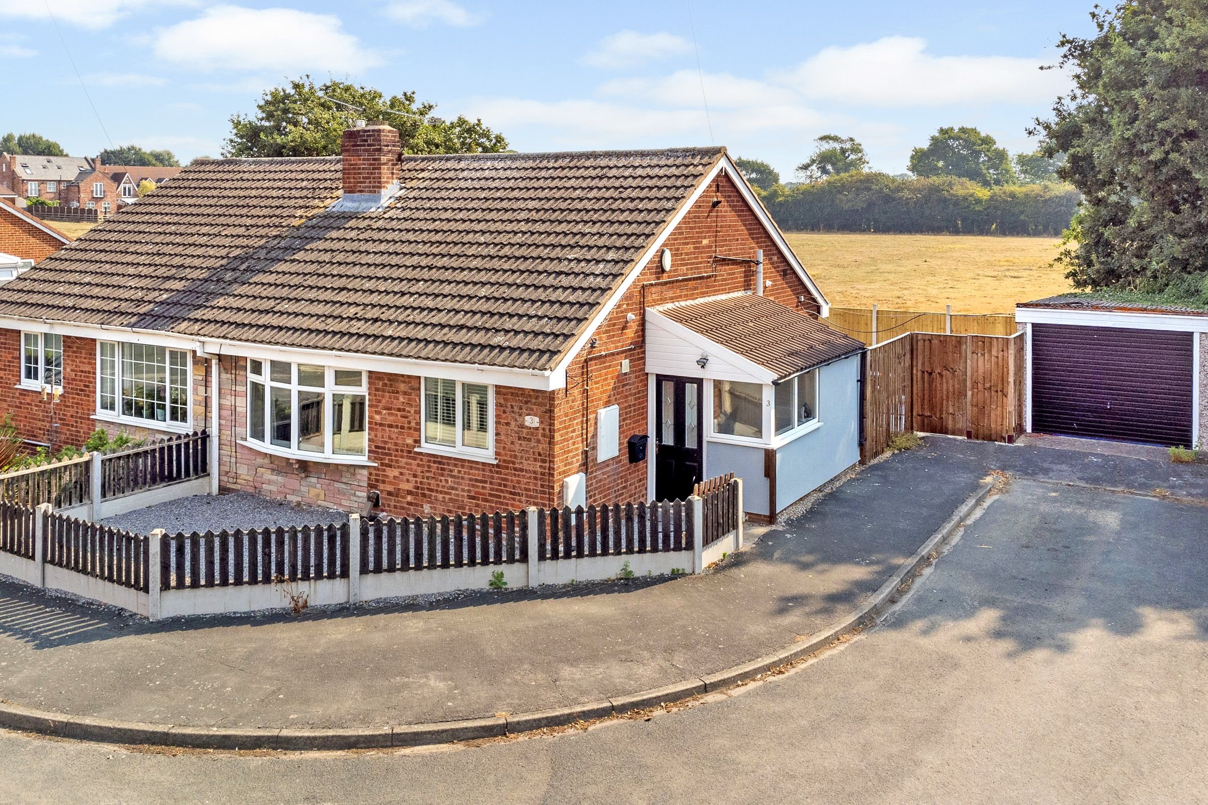 2 bed semidetached bungalow for sale in Water Way Garth, Pollington