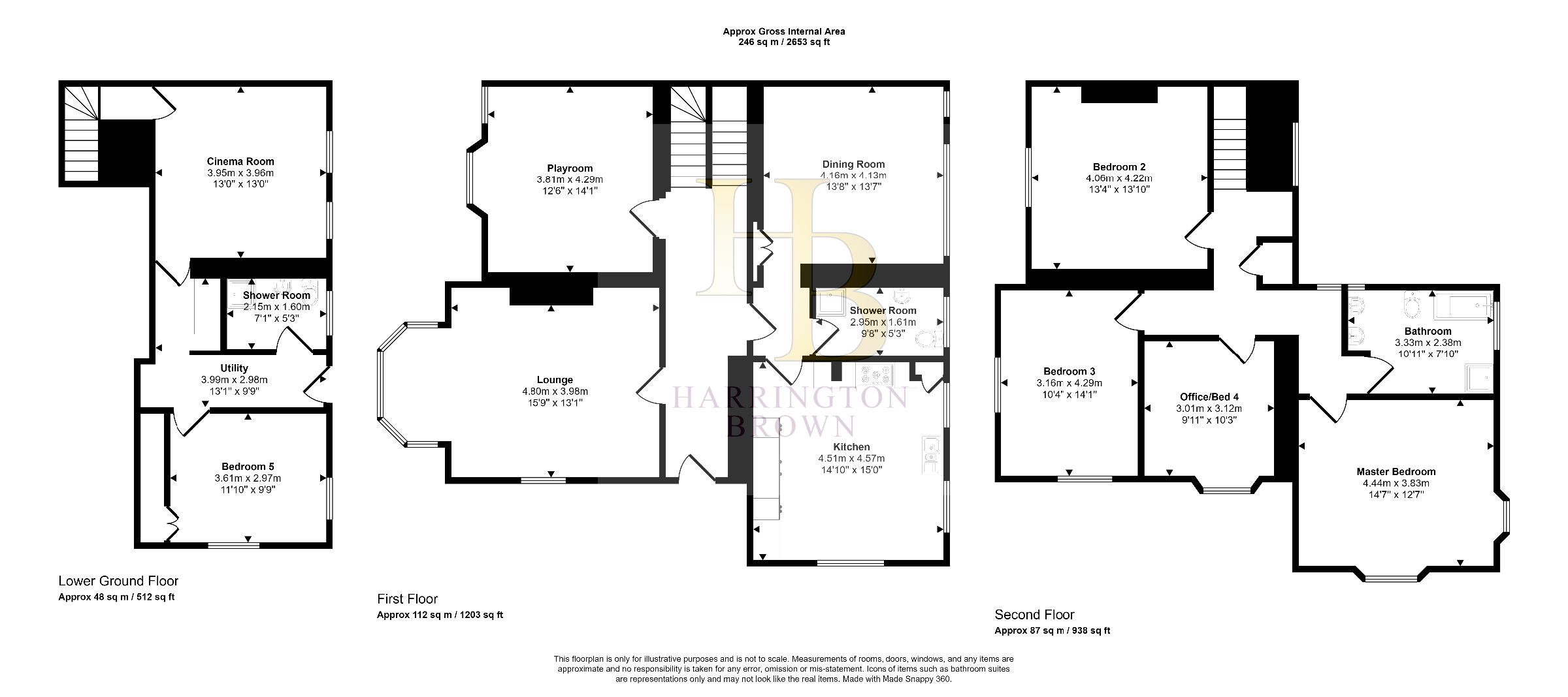 5 bed semidetached house for sale in Snows Green Road, Shotley Bridge