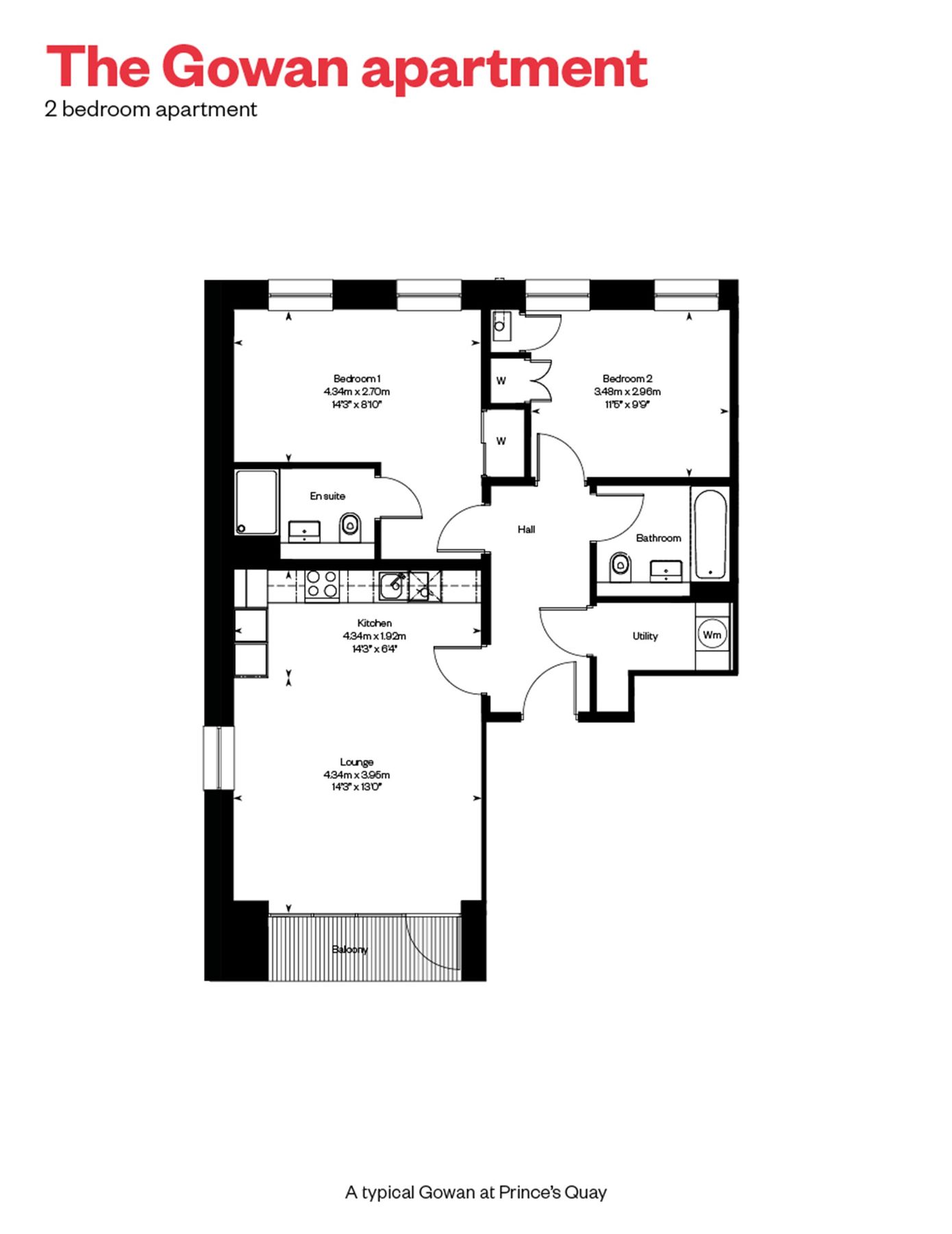 New home, 2 bed flat for sale in "Gowan" at Maclean Square, Govan