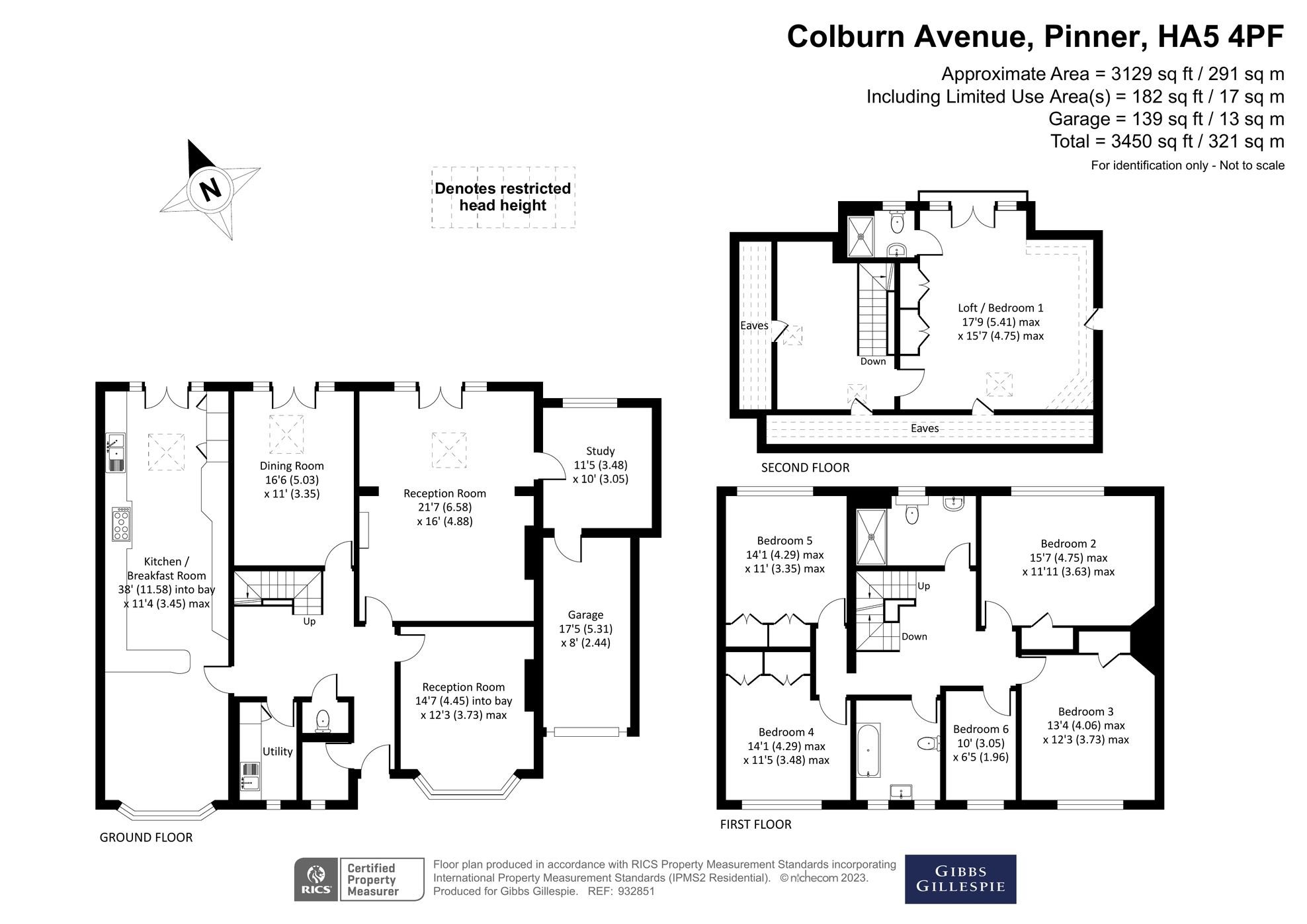 6 bed detached house for sale in Colburn Avenue, Pinner, Middlesex HA5