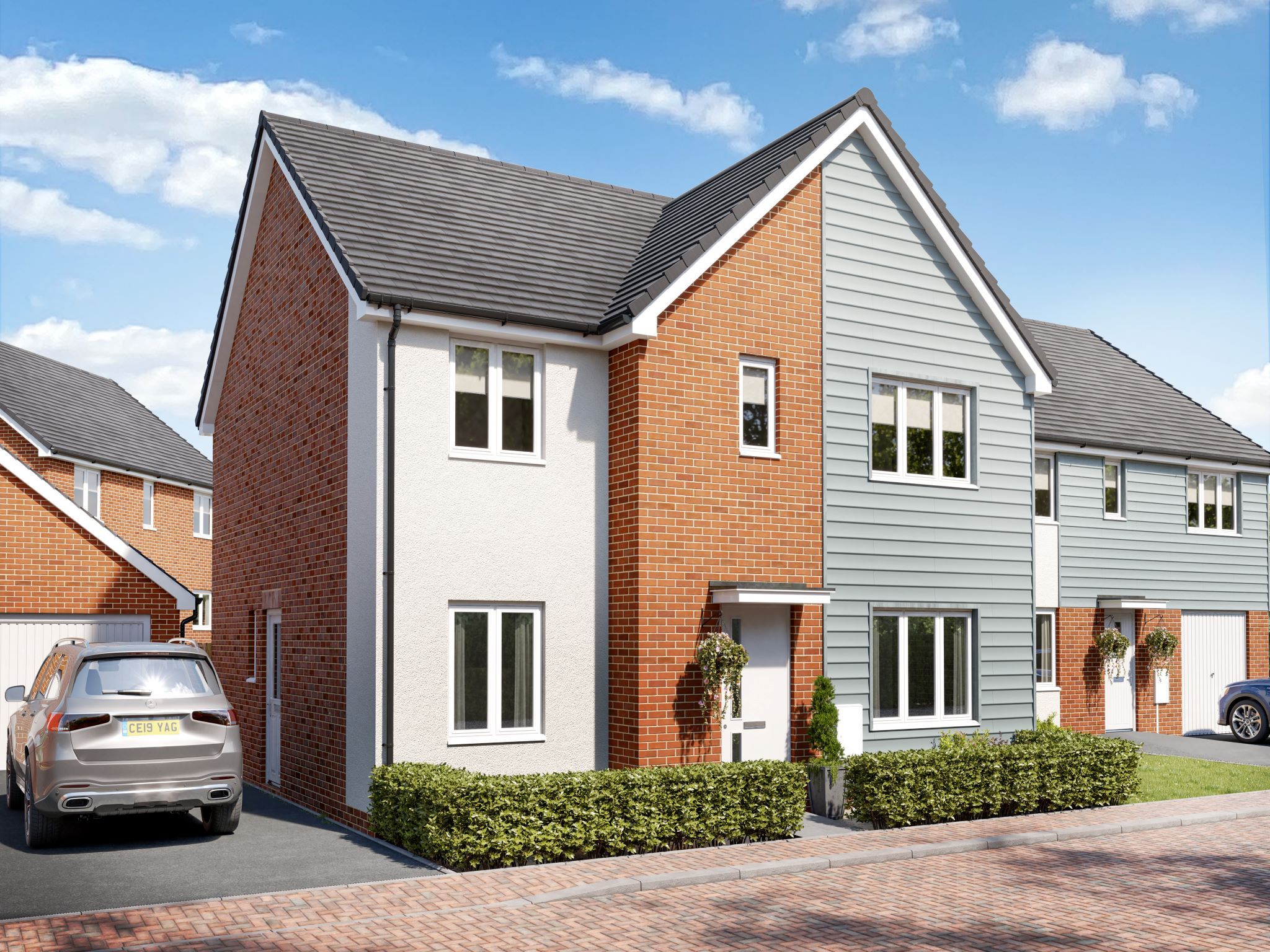 New home, 5 bed detached house for sale in "The Kielder" at Gulpher