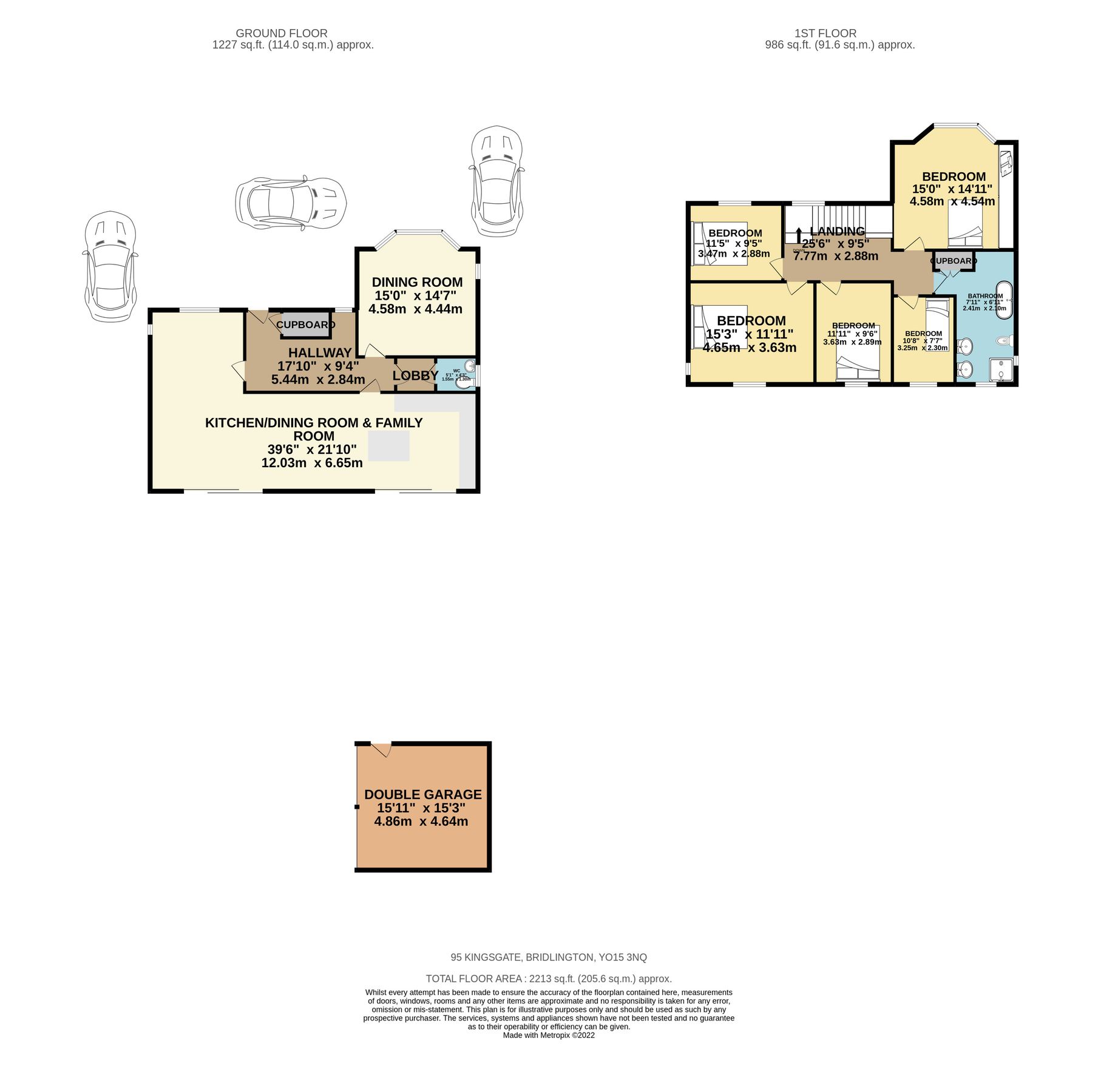 5 bed detached house for sale in Kingsgate, Bridlington, East Yorkshire