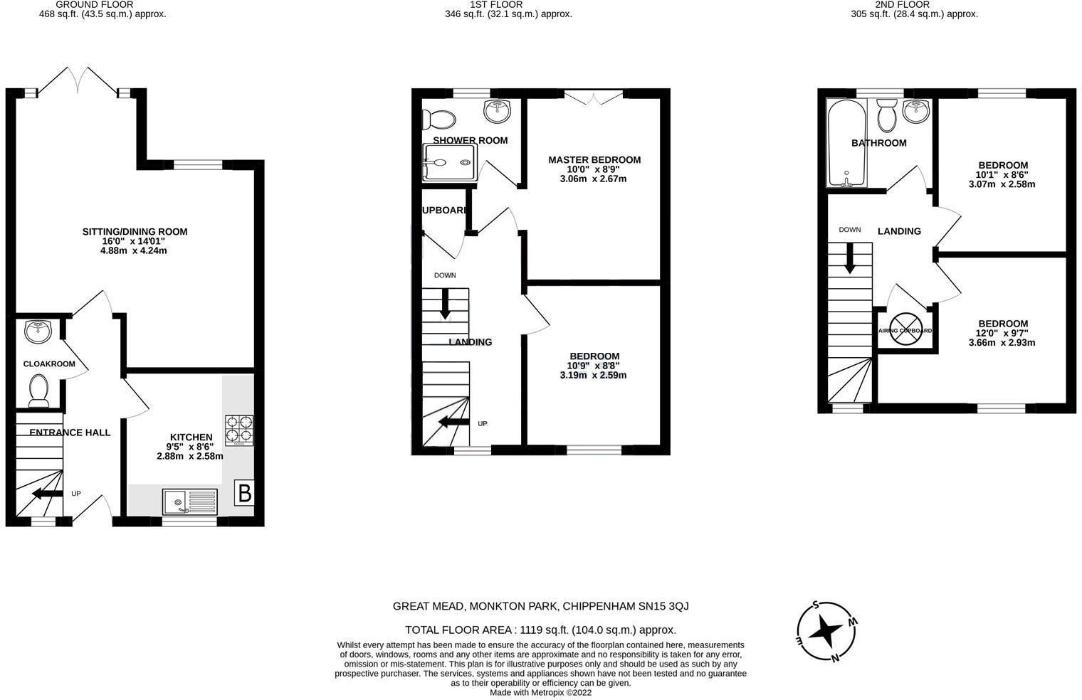 4 bed semidetached house for sale in Great Mead, Chippenham SN15 Zoopla