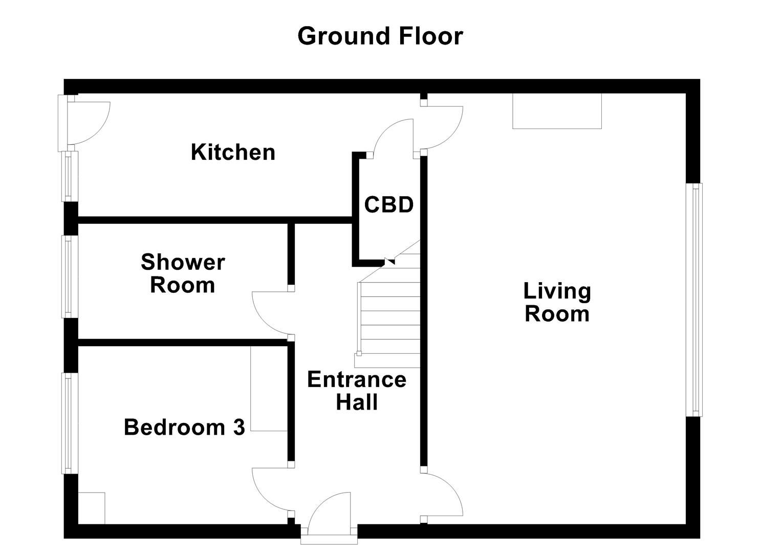 3 bed semidetached bungalow for sale in Cliff Drive, Crigglestone