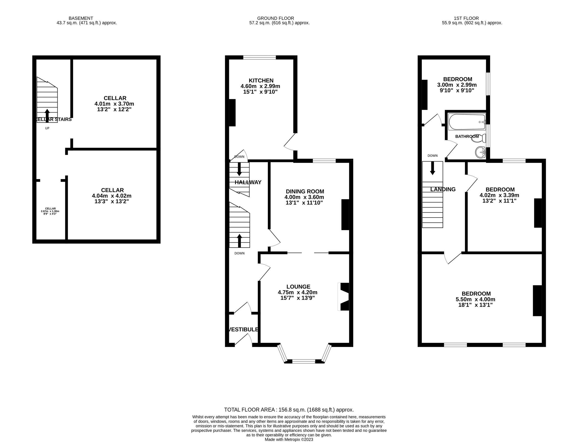 3 bed terraced house for sale in Wellington Grove, Stockport SK2 Zoopla