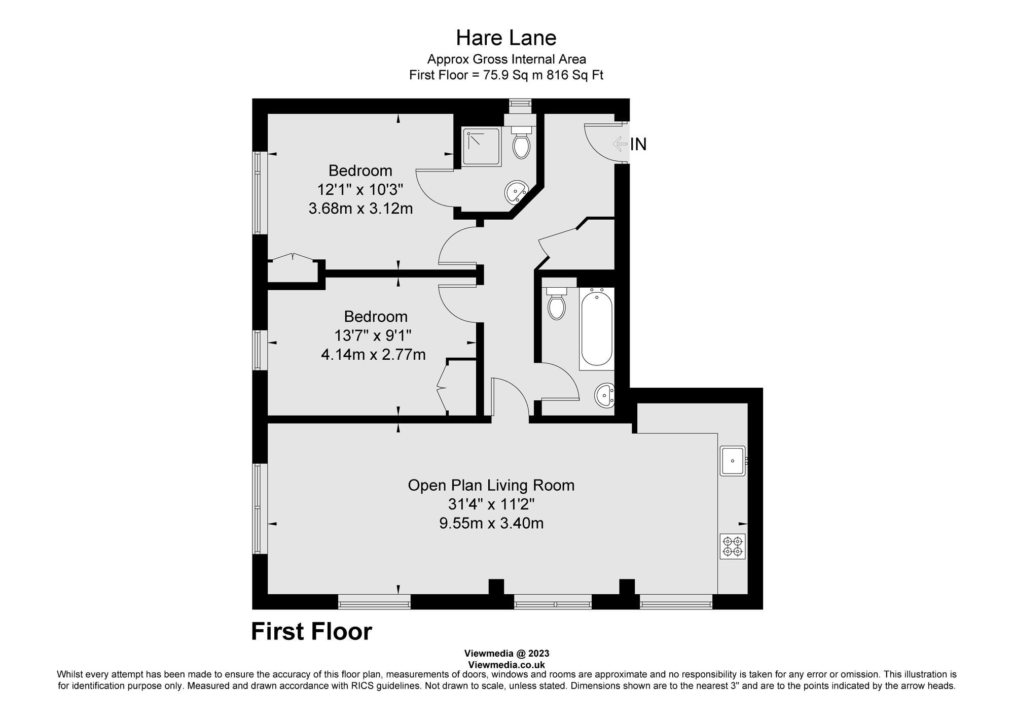 2 bed flat for sale in Hare Lane, Claygate KT10 Zoopla