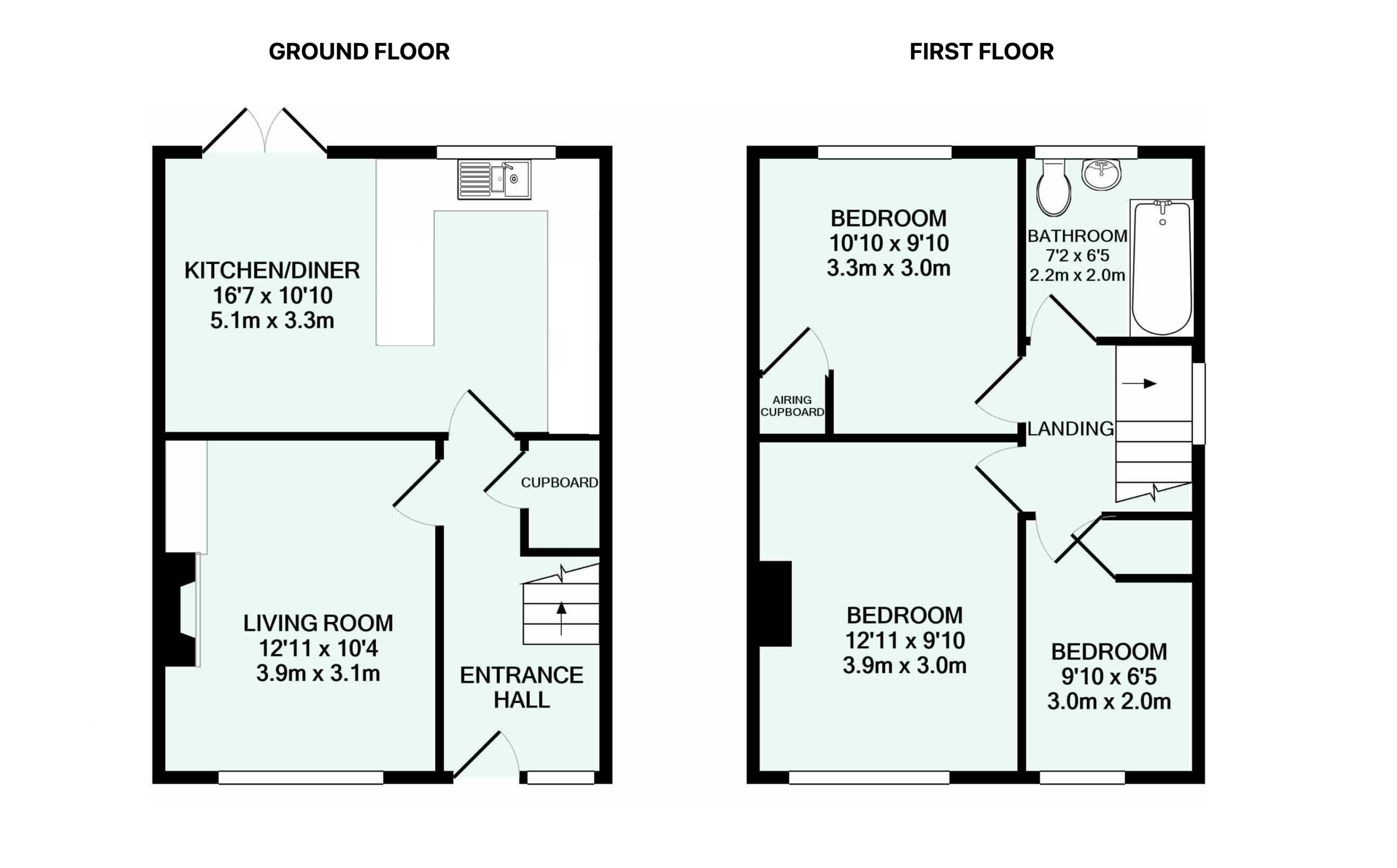 3 bed semidetached house for sale in Swallowfield Road, Exeter EX2