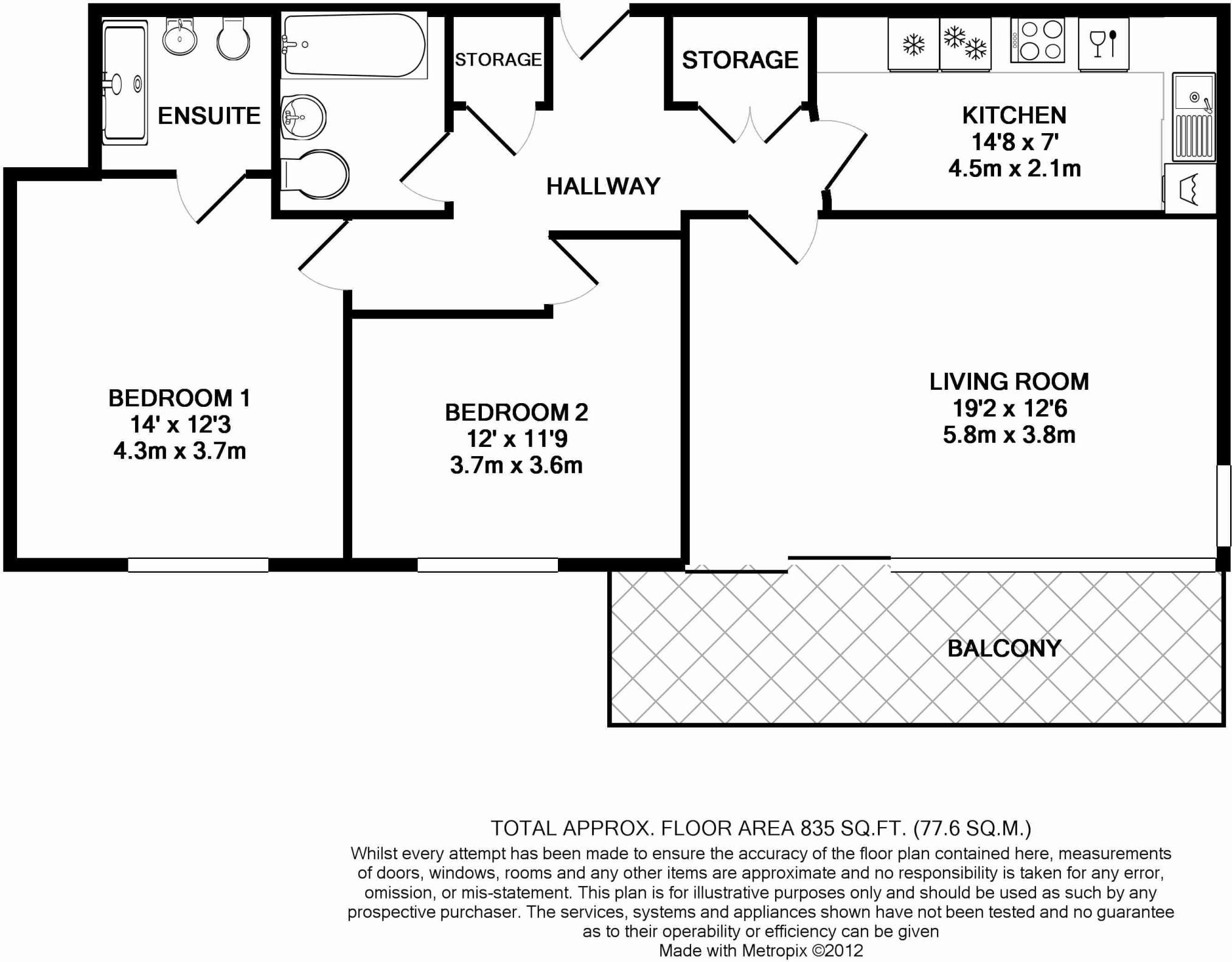 2 bed flat to rent in Providence Place, Maidenhead SL6 Zoopla