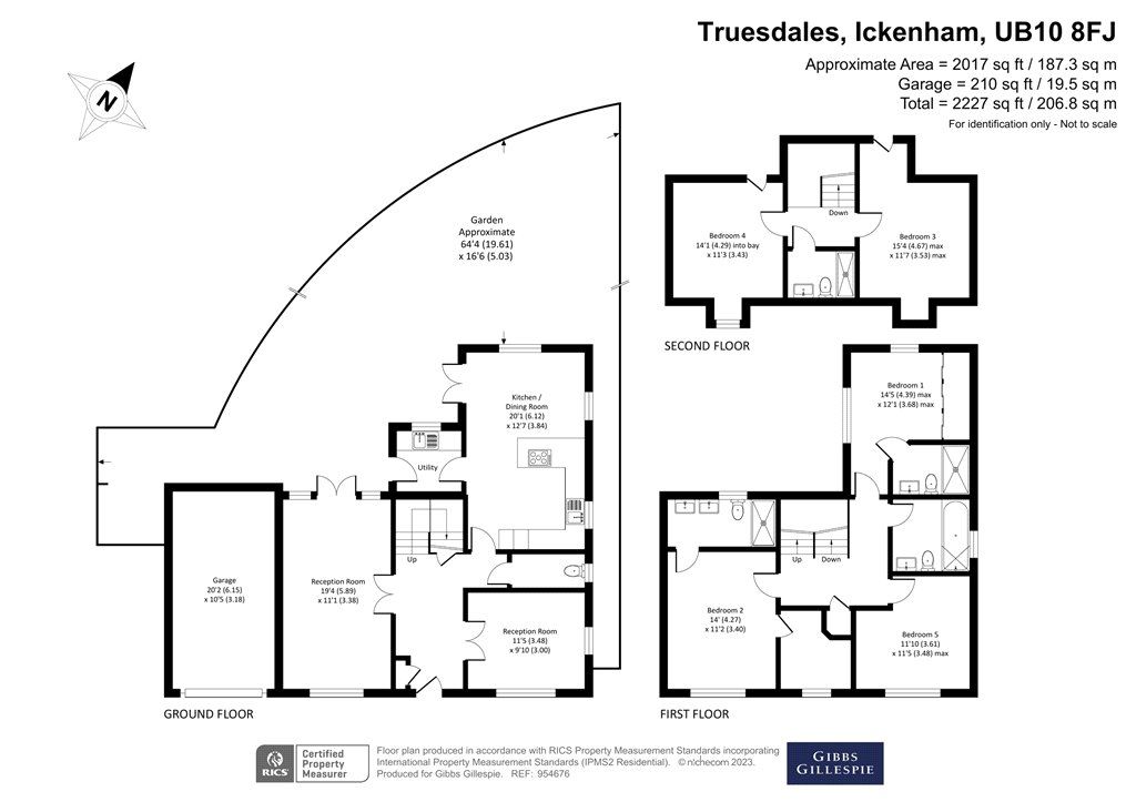 5 bed detached house for sale in Truesdales, Ickenham, Middlesex UB10