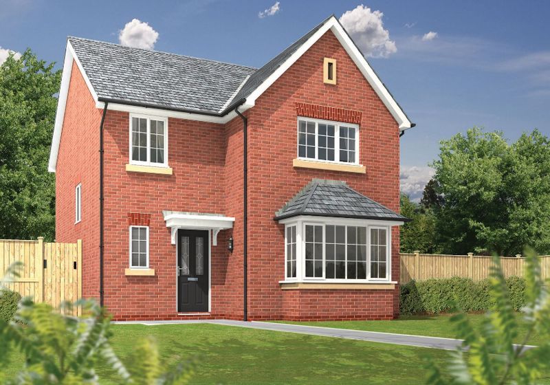 New home, 4 bed detached house for sale in Almond Brook Road, Standish